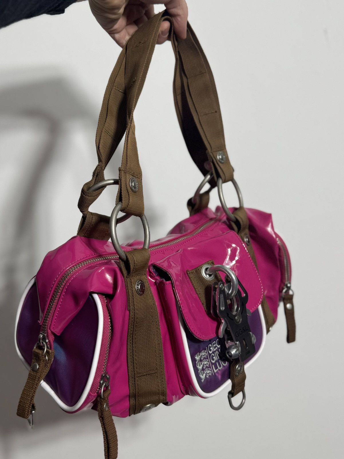 George Gina & Lucy Vintage 2010 Senorita Medelin Shoulder Punk Purple Bag Size ONE SIZE - 18 Thumbnail
