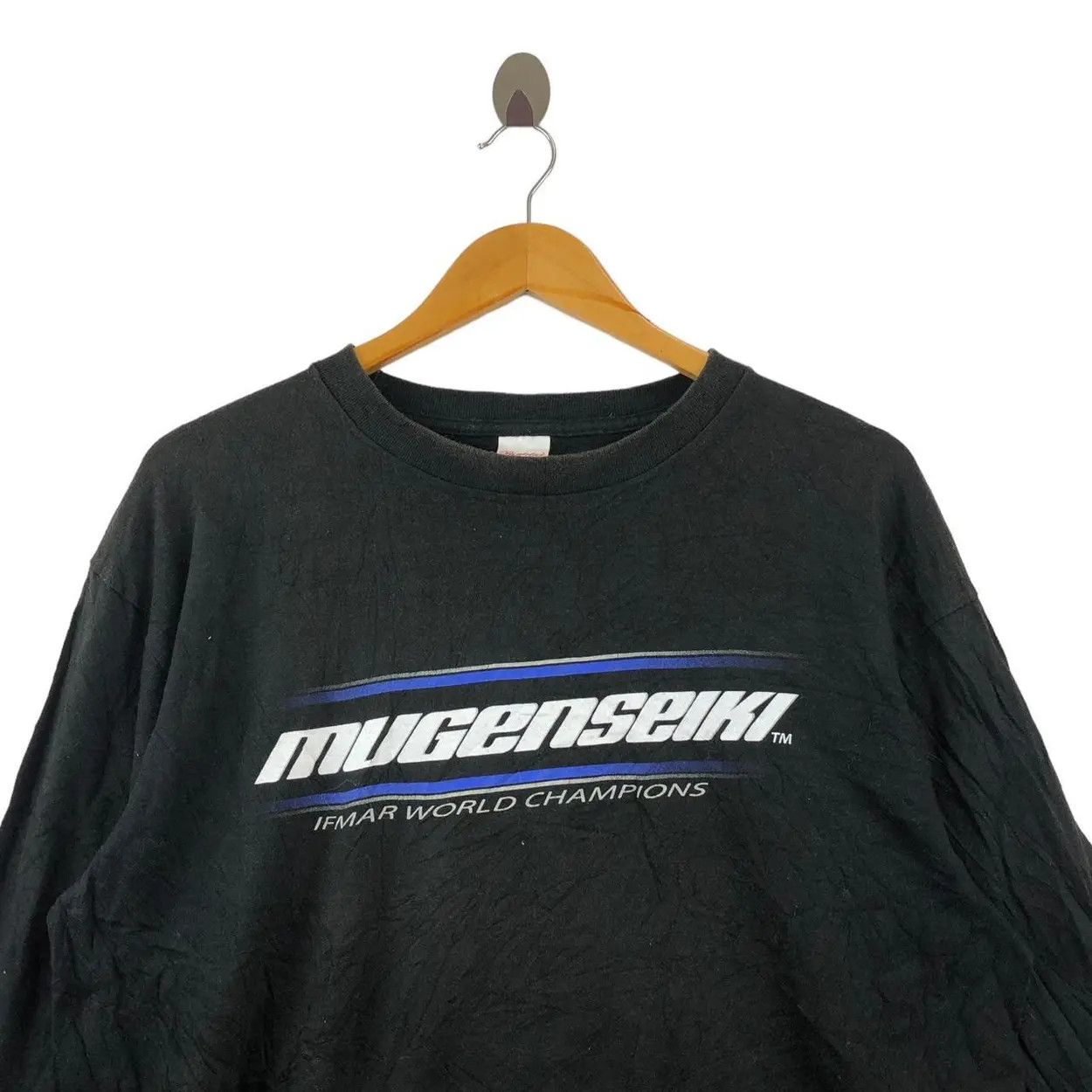 Other Vintage MUGEN Sweatshirt Sweater Long Sleeve Shirt Size US XL / EU 56 / 4 - 3 Thumbnail