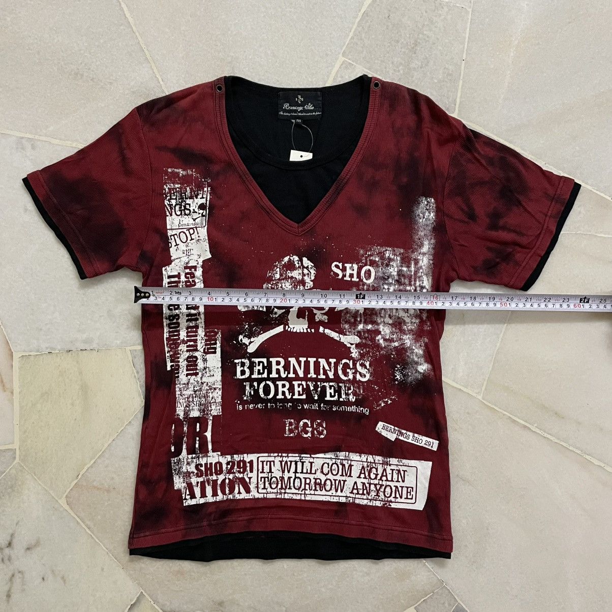 If Six Was Nine Japanese brand Bernings short-sleeve t-shirt Size US S / EU 44-46 / 1 - 8 Thumbnail
