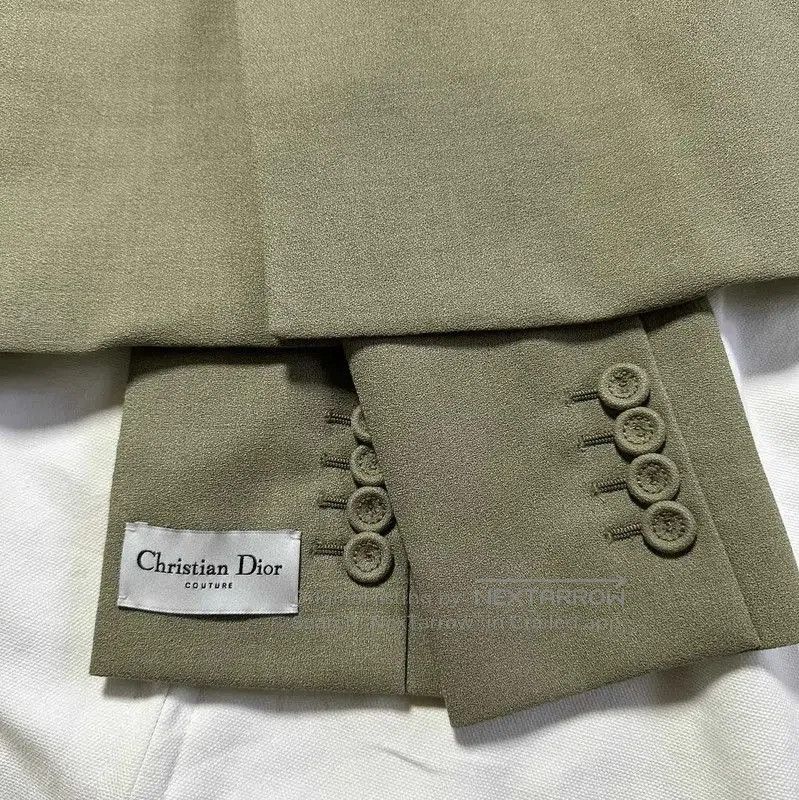 Dior Dior Green Wool Men's Outerwear . Size US L / EU 52-54 / 3 - 2 Thumbnail