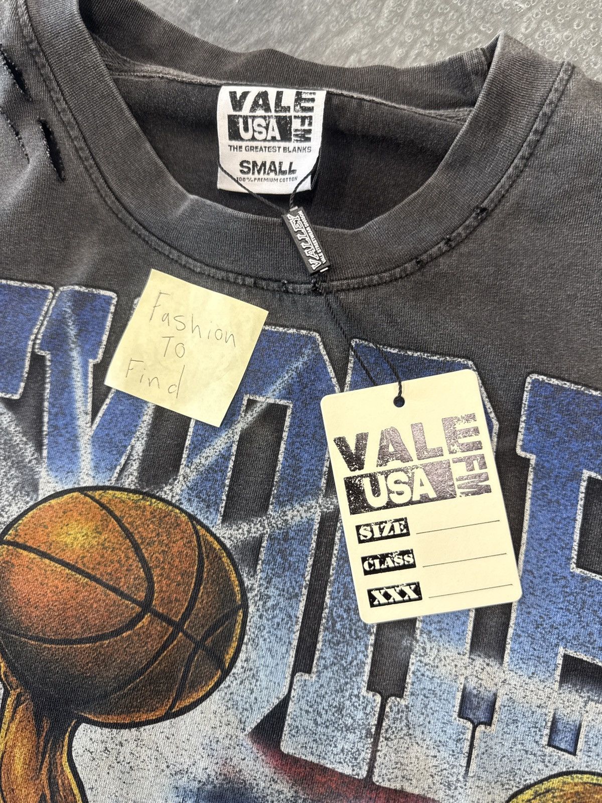 Vale Vale Forever Slam Tee Black Distressed Size US S / EU 44-46 / 1 - 2 Thumbnail