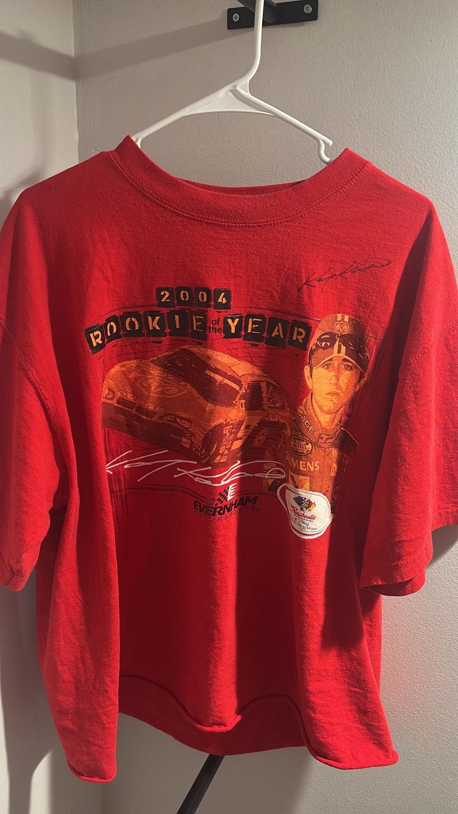 Other SIGNED Vintage Kasey Kahne Nascar ROTY tee Size US M / EU 48-50 / 2 - 1 Thumbnail
