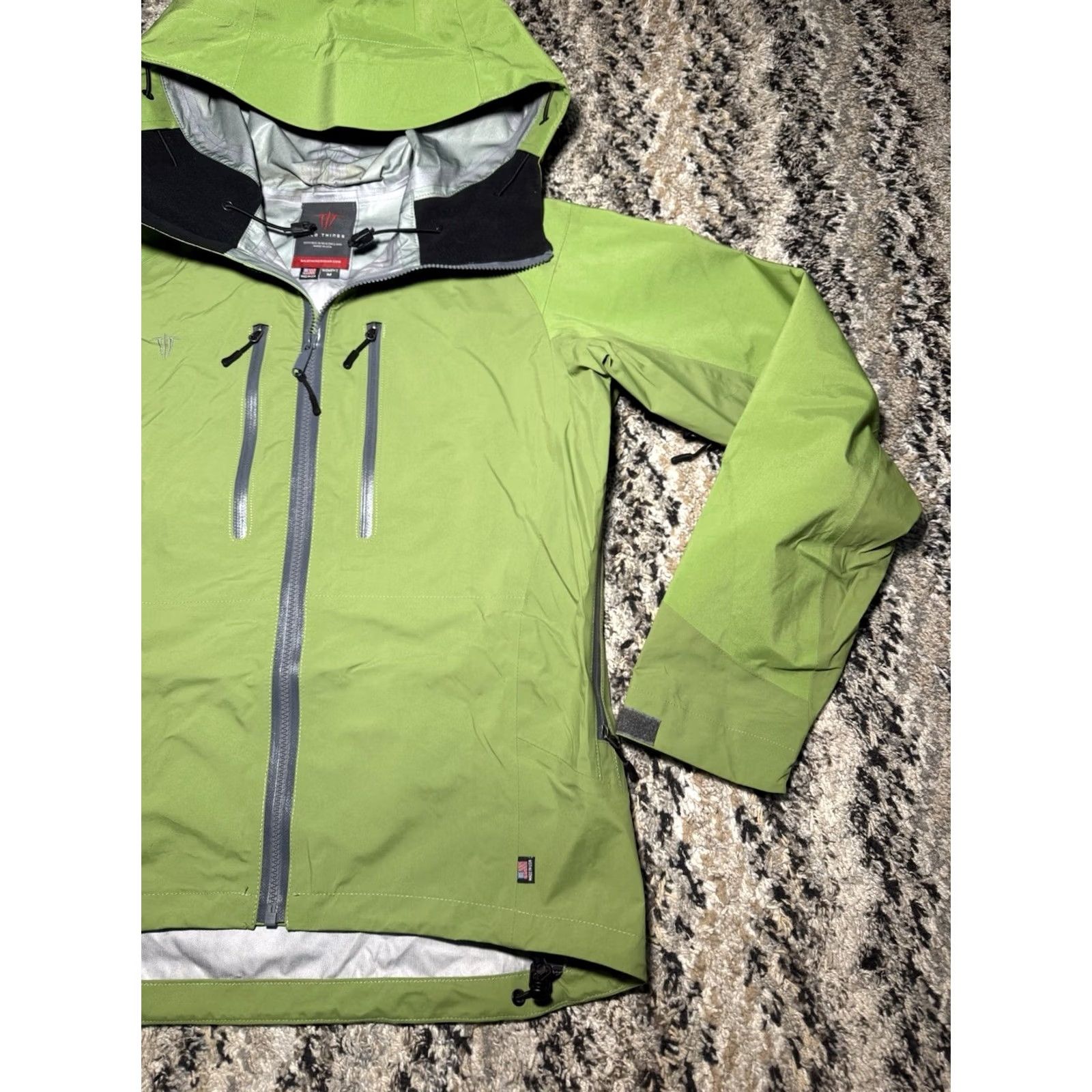 Wild Things VINTAGE Woman’s Medium Wild Things Alpinist Hardshell Jacket Green -> Size M / US 6-8 / IT 42-44 - 2 Thumbnail