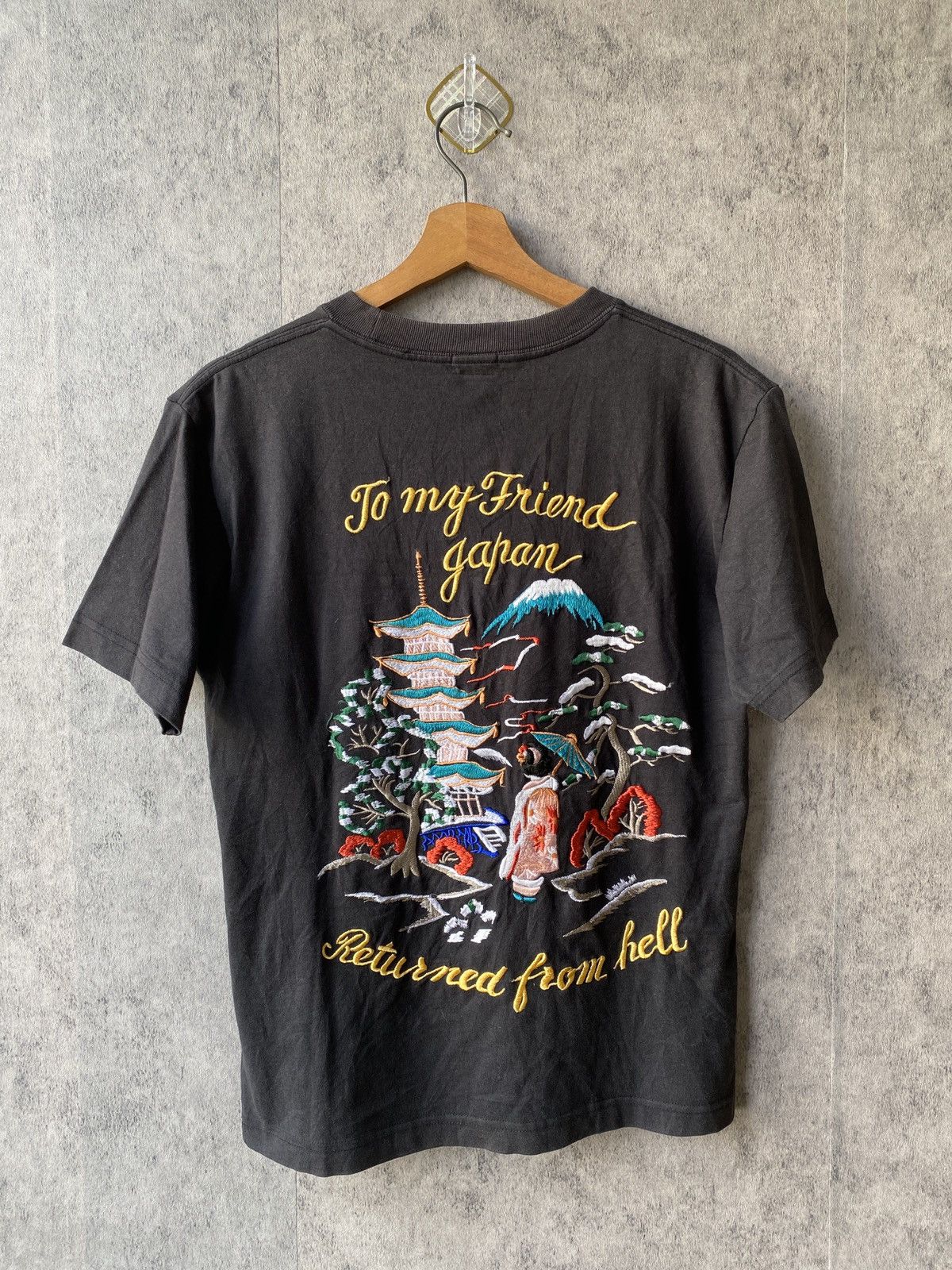 Toyo Enterprises × Vintage Toyo Enterprise Japan Traditional Sukajan T Shirt Size US M / EU 48-50 / 2 - 1 Thumbnail
