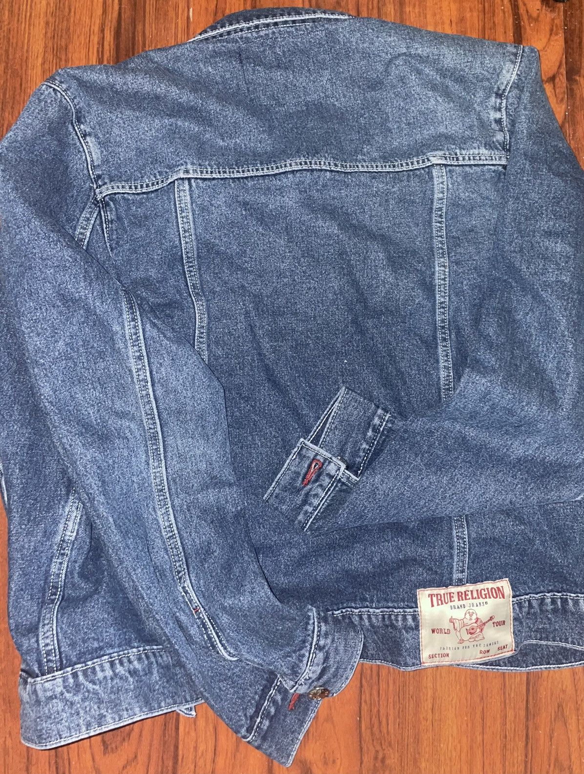 True Religion True Religion Denim Trucker Jacket Size US L / EU 52-54 / 3 - 4 Thumbnail