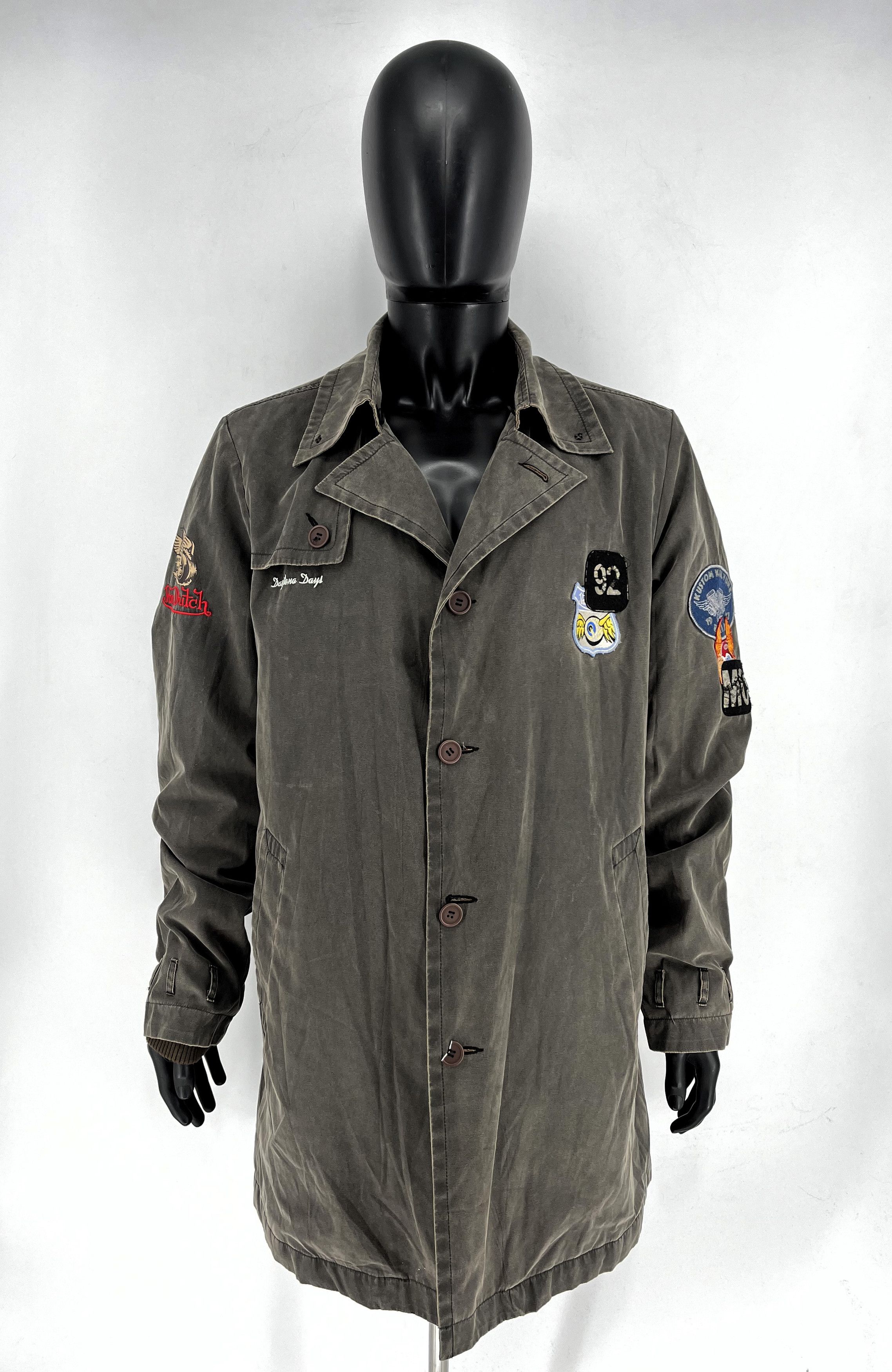 Japanese Brand × Von Dutch Vintage 90s Von Dutch Coat Parka Jacket Size US XXL / EU 58 / 5 - 1 Thumbnail