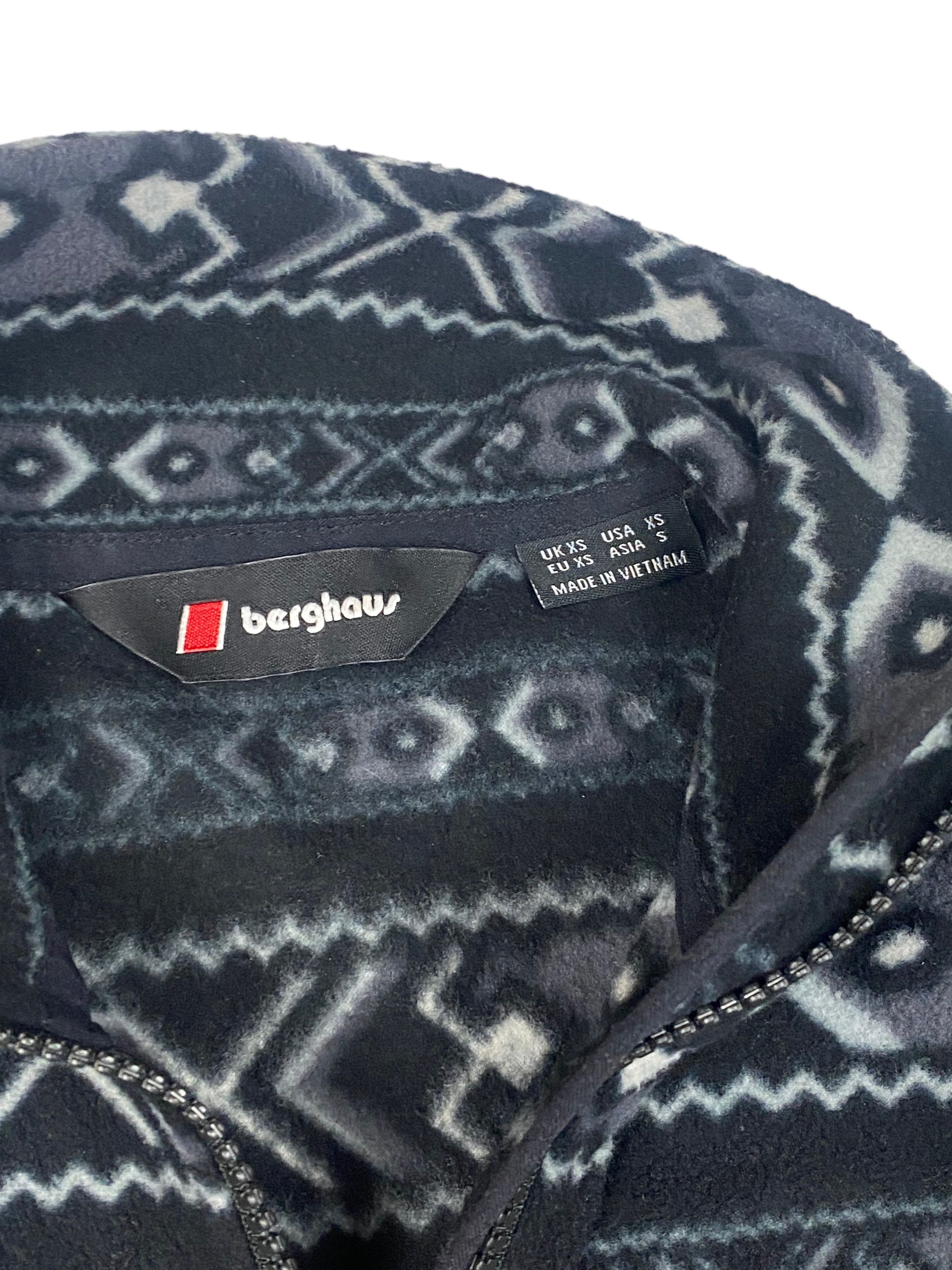 Berghaus Vintage BERGHAUS Crazy Print Fleece Hiking Y2k M580 Size US S / EU 44-46 / 1 - 5 Thumbnail