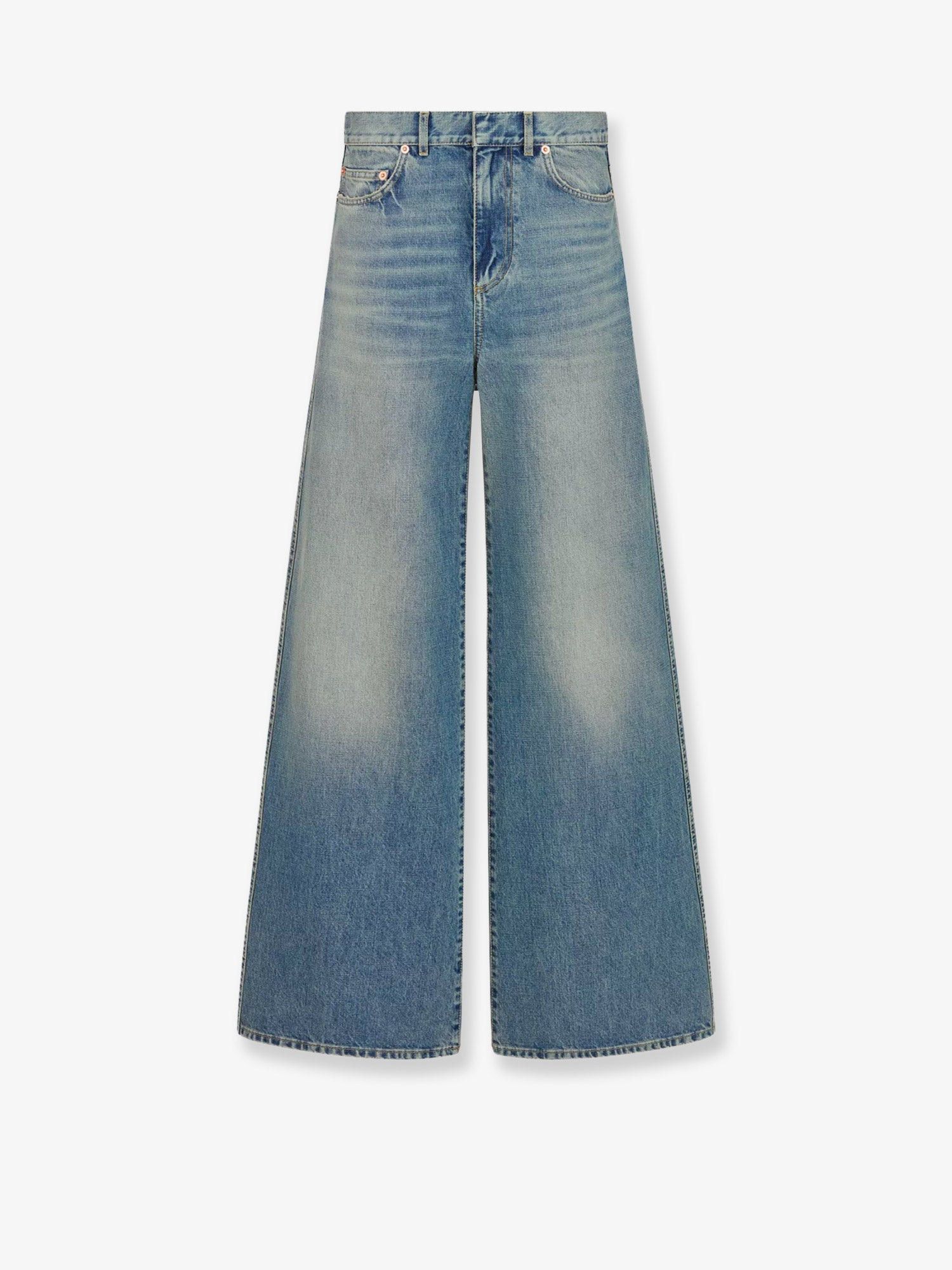 Dior Stone-Washed Jeans With Dior Oblique Motif Inside Size 28" / US 6 / IT 42 - 1 Thumbnail