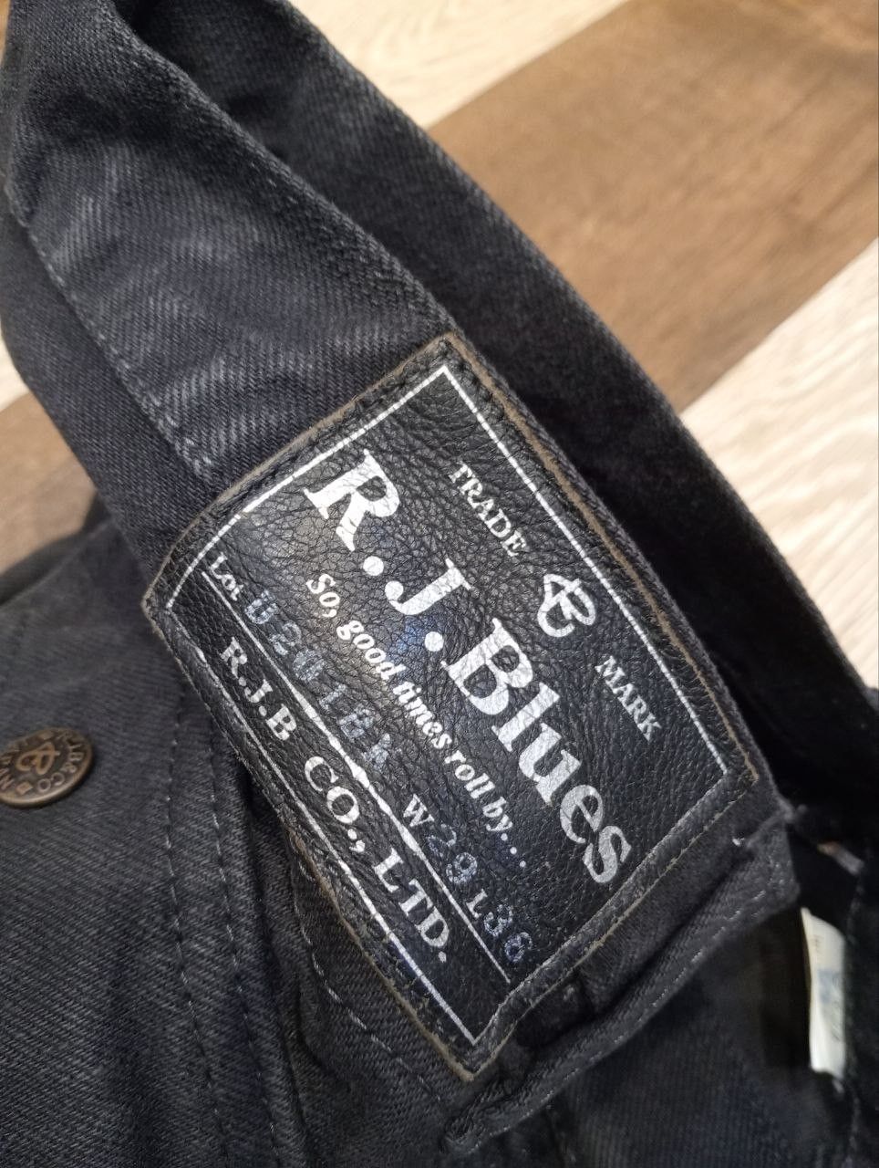 Real Japan Blues R.J.BLUES JAPAN 6 POCKET CARGO SELVEDGE DENIM PANTS Size US 29 - 7 Thumbnail
