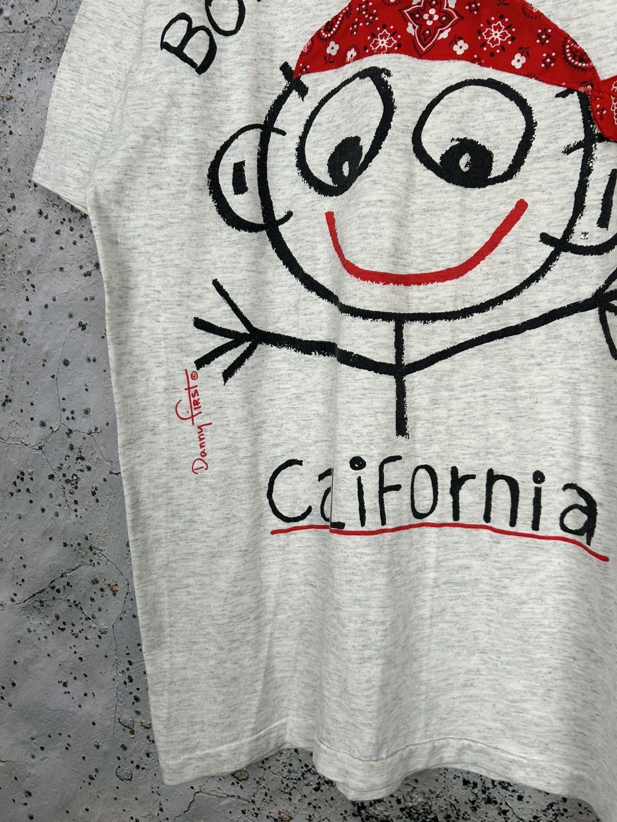 Vintage Vintage 90s Danny First Born To Be Wild California Tee Size US XL / EU 56 / 4 - 4 Thumbnail