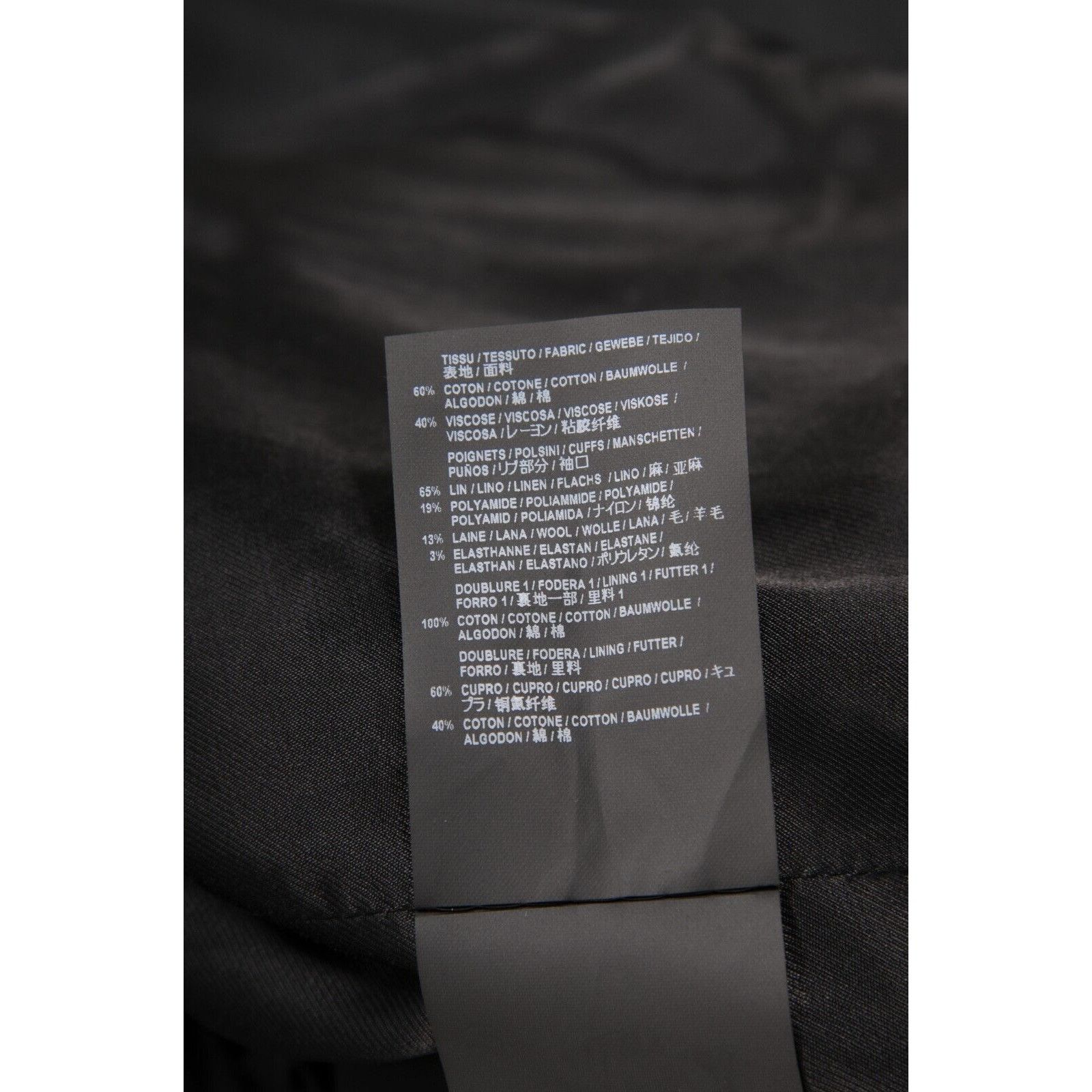 Saint Laurent Paris Ikat Bomber Jacket Black Satin Size US L / EU 52-54 / 3 - 10 Thumbnail