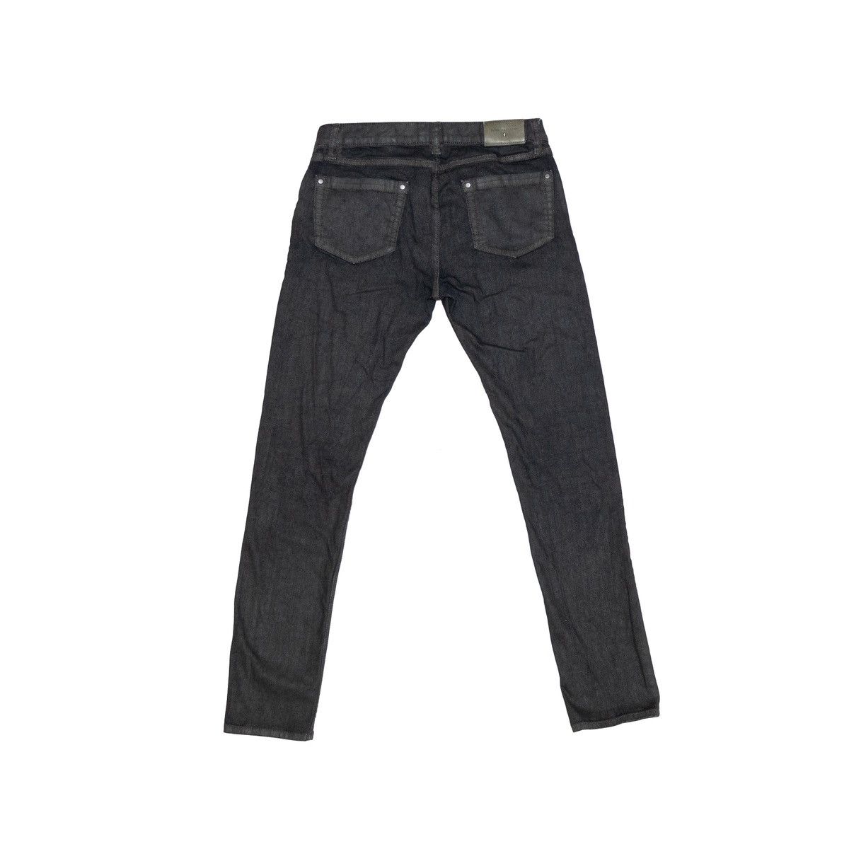 John Varvatos John Varvatos Woodward Jeans 31R Grey Skull Rivet Button Fly Size US 31 - 3 Thumbnail