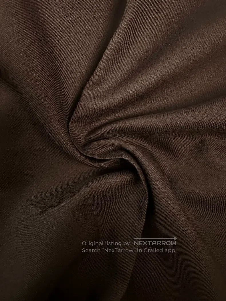 Hermes Hermes Fine Wool Pleated Straight Trousers - Caramel Size 25" / US 0 / IT 36 - 6 Thumbnail