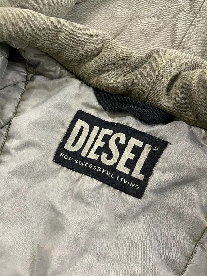 Diesel Diesel Astro Cargo Grey Bomber Jacket Size US M / EU 48-50 / 2 - 11 Thumbnail