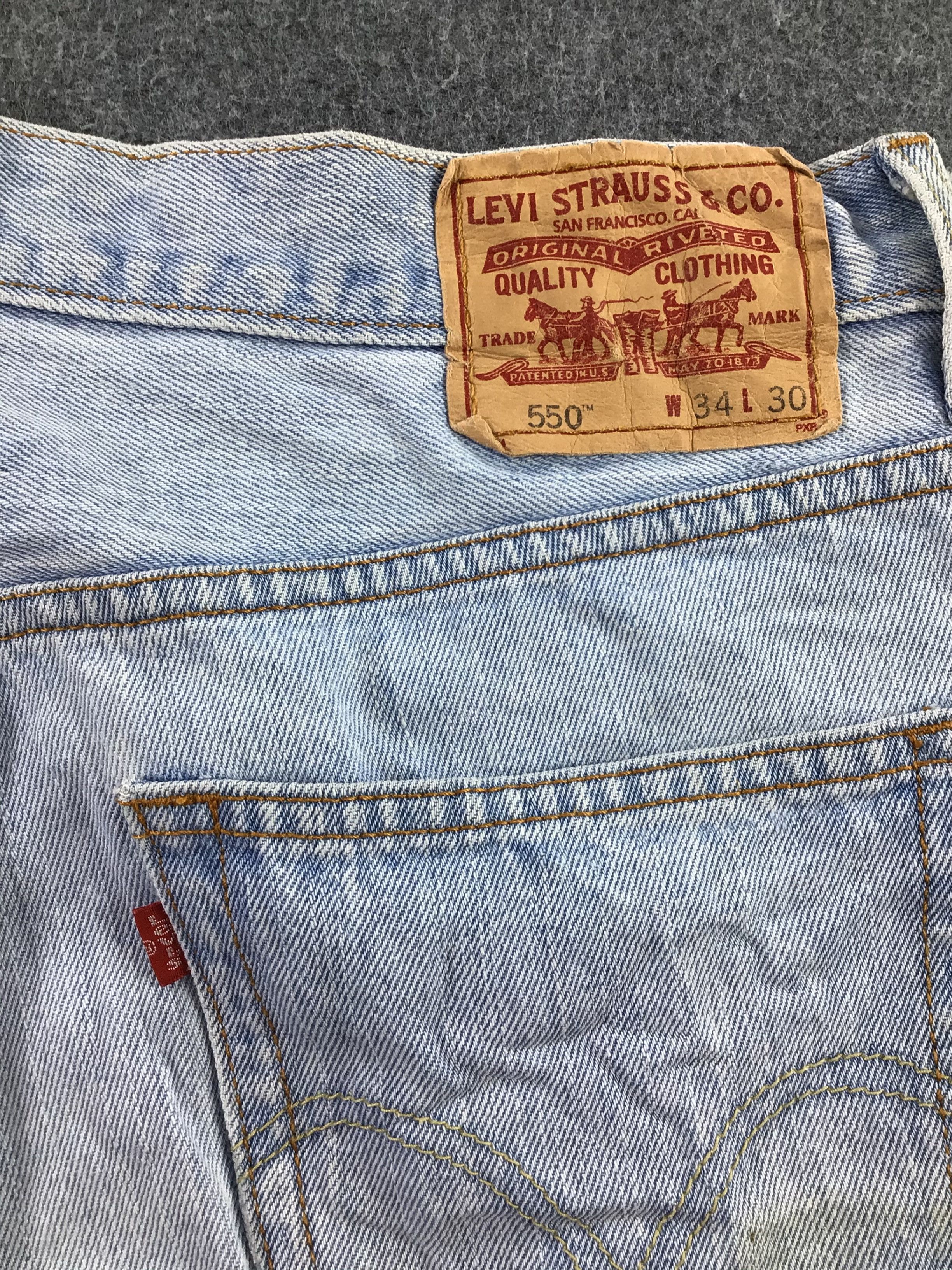 Levi's × Vintage Vintage Levis 550 Jeans-JM531 Size US 35 - 6 Thumbnail