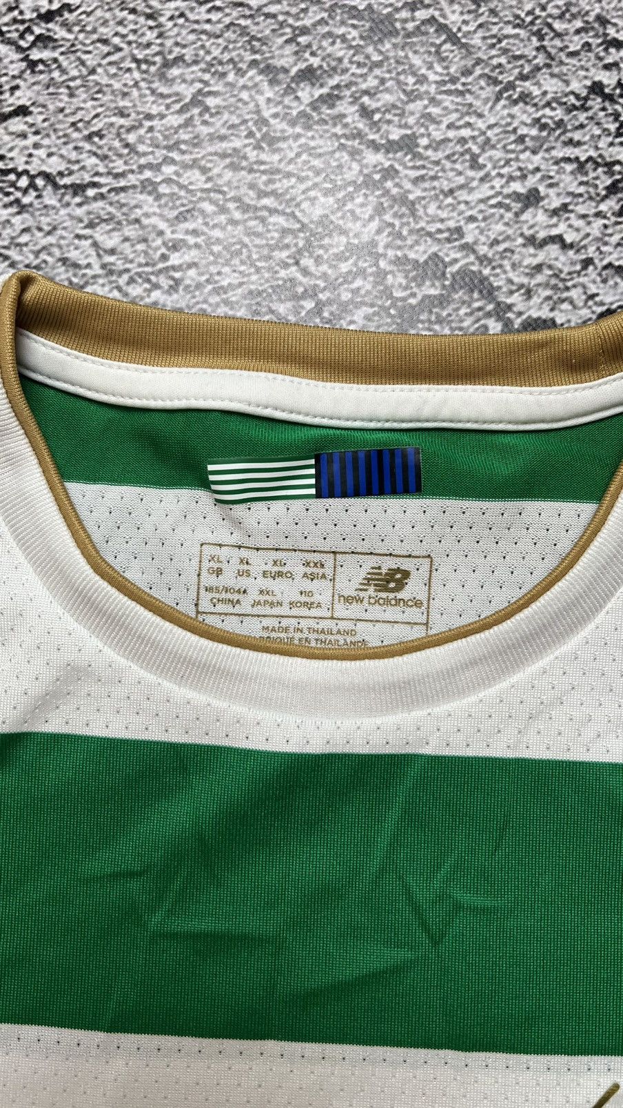 New Balance 2017-2018 Celtic 50years anniversary new balance jersey Size US XL / EU 56 / 4 - 5 Thumbnail