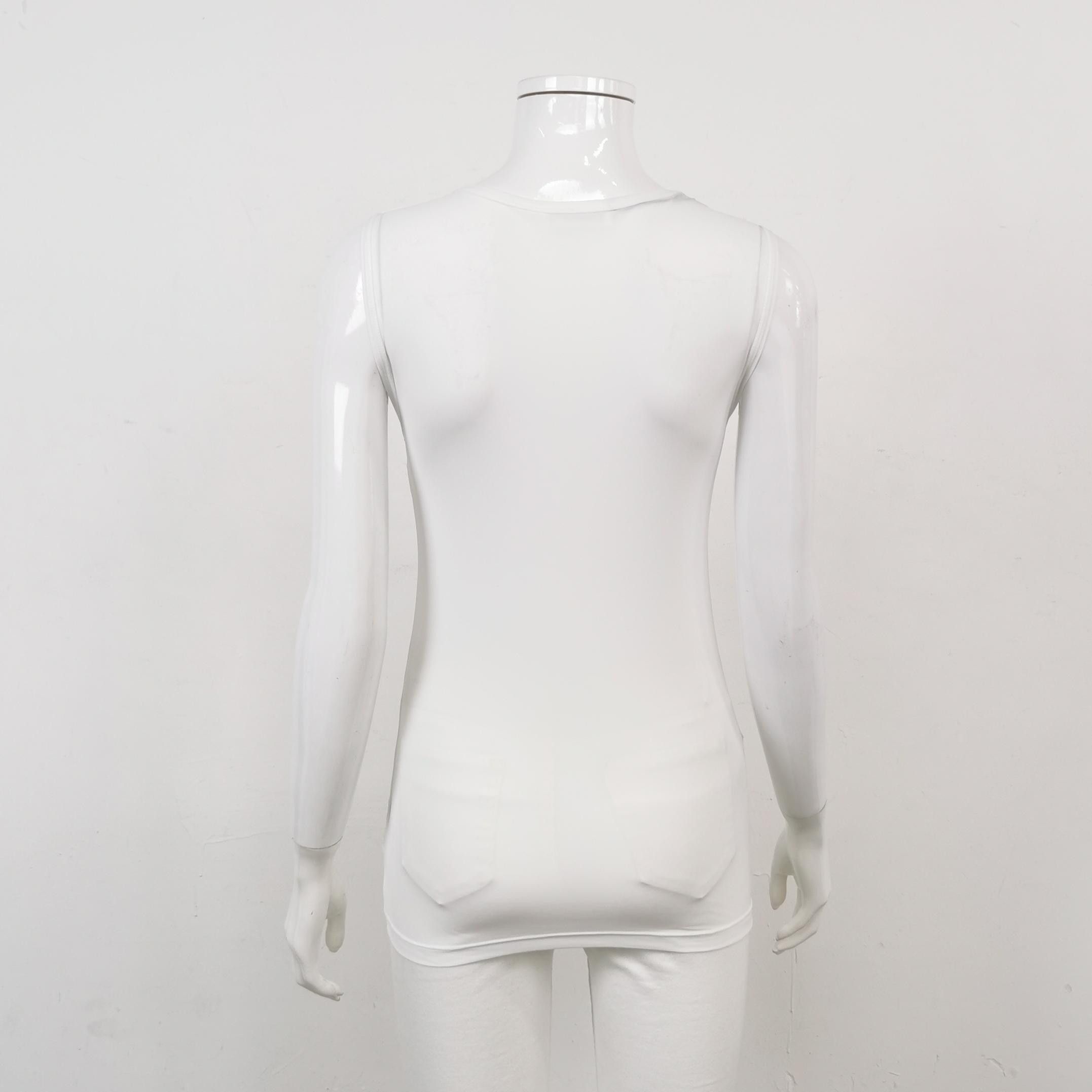 Jil Sander JIL SANDER JIL SANDER Solid color round neck vest size M Size US M / EU 48-50 / 2 - 2 Thumbnail
