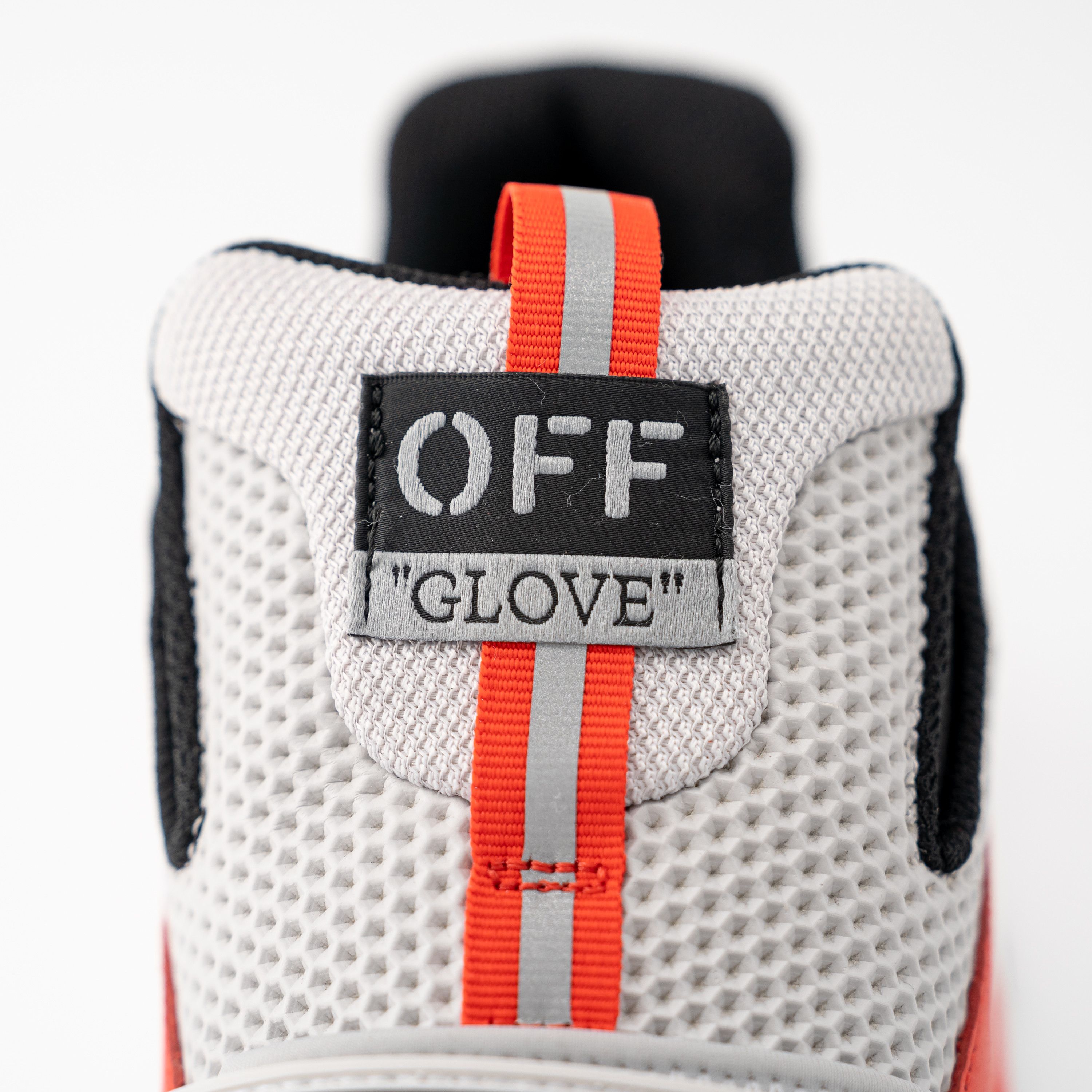 Off-White 9 us 42 eu Off-White Glove Slip On Red Grey White Sneakers Size US 9 / EU 42 - 6 Thumbnail