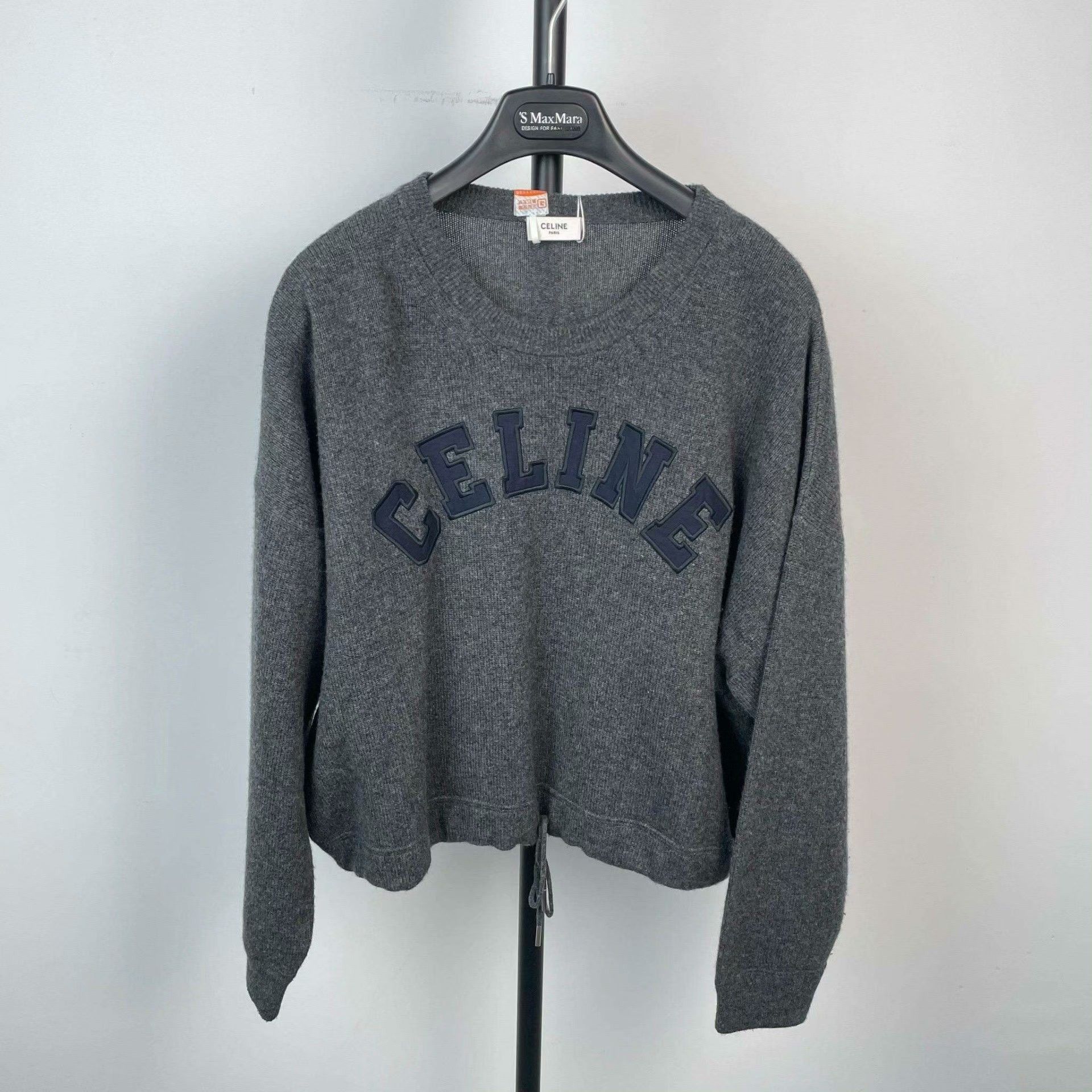 Celine Celine Knit Cropped Sweater S Women Size S / US 4 / IT 40 - 1 Thumbnail