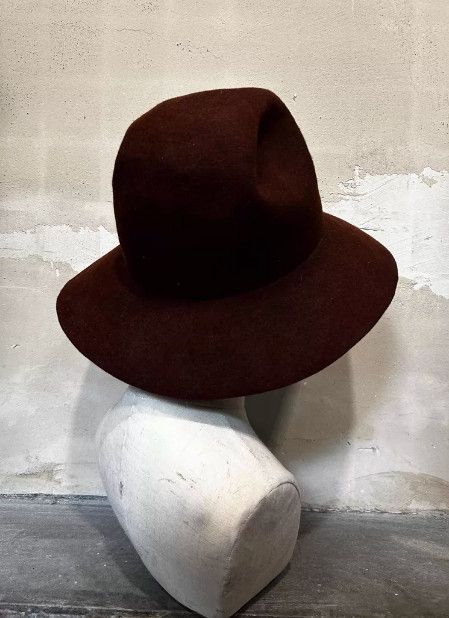 Number (N)ine Number (N)ine 2007SS Runway Felt Wool Hat Size ONE SIZE - 5 Thumbnail