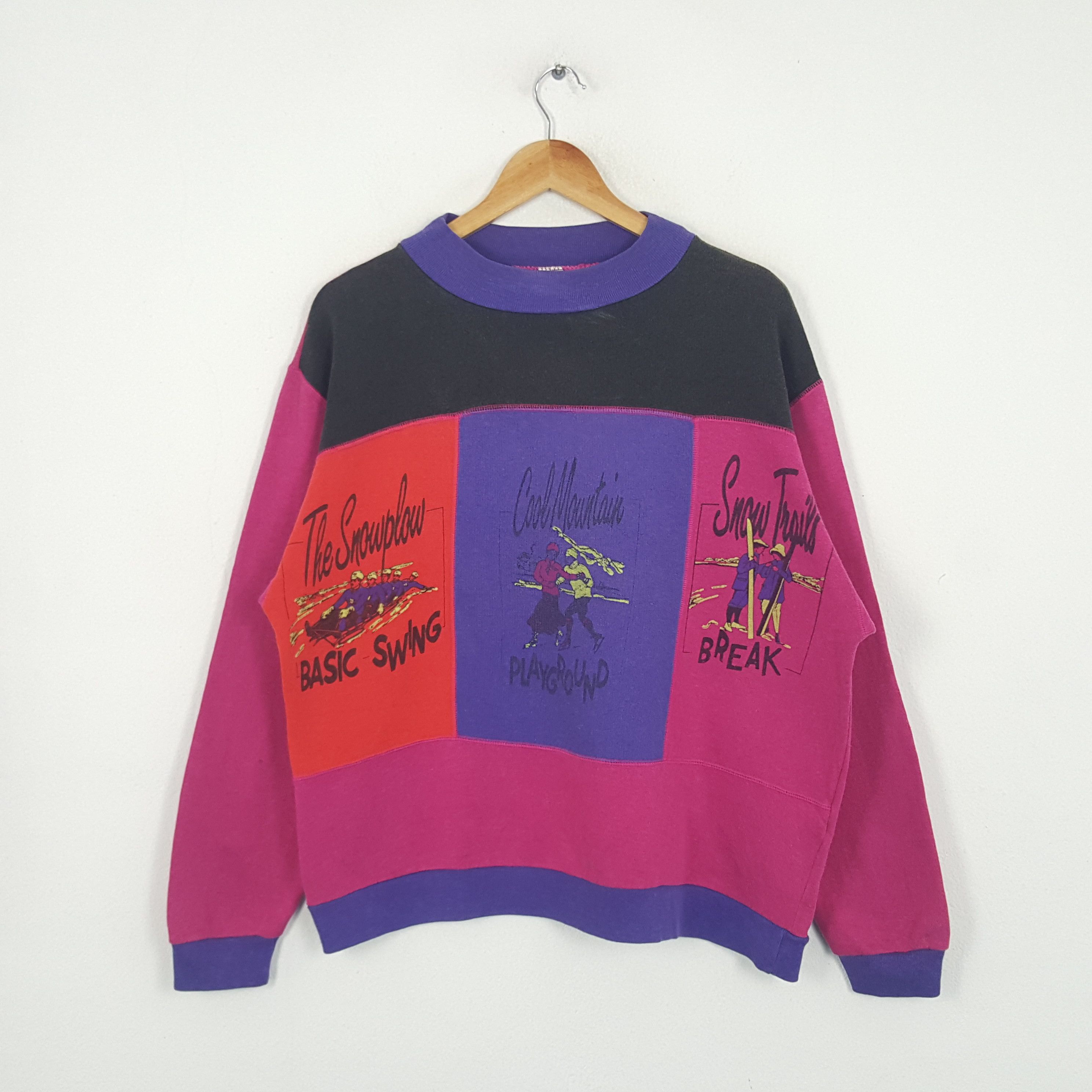 Vintage Vintage The Snowplow Japanese Style Art Sweatshirt Size US L / EU 52-54 / 3 - 1 Thumbnail