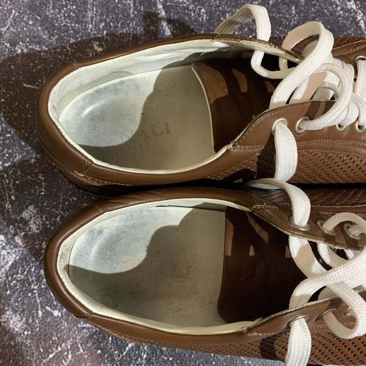Canali Canali Leather men’s Sneakers Size 41 EU Size US 7.5 / EU 40-41 - 15 Thumbnail
