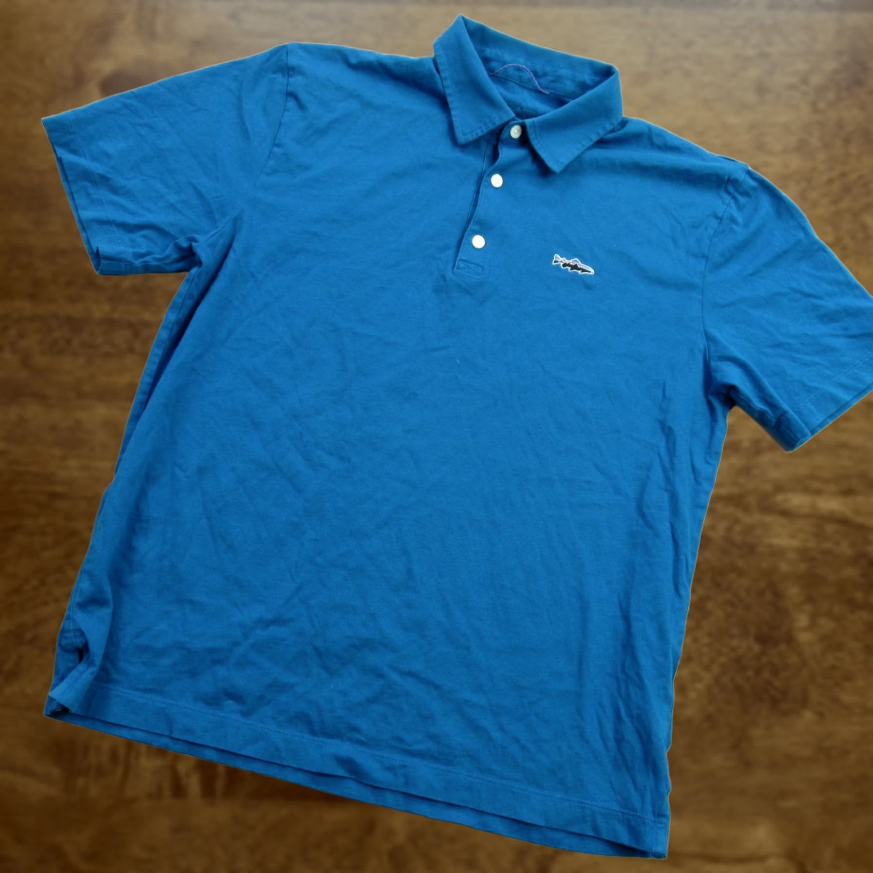 Patagonia Patagonia Shirt Mens Small Short Sleeve Golf Lightweight Casual Polo Blue Size US S / EU 44-46 / 1 - 1 Thumbnail