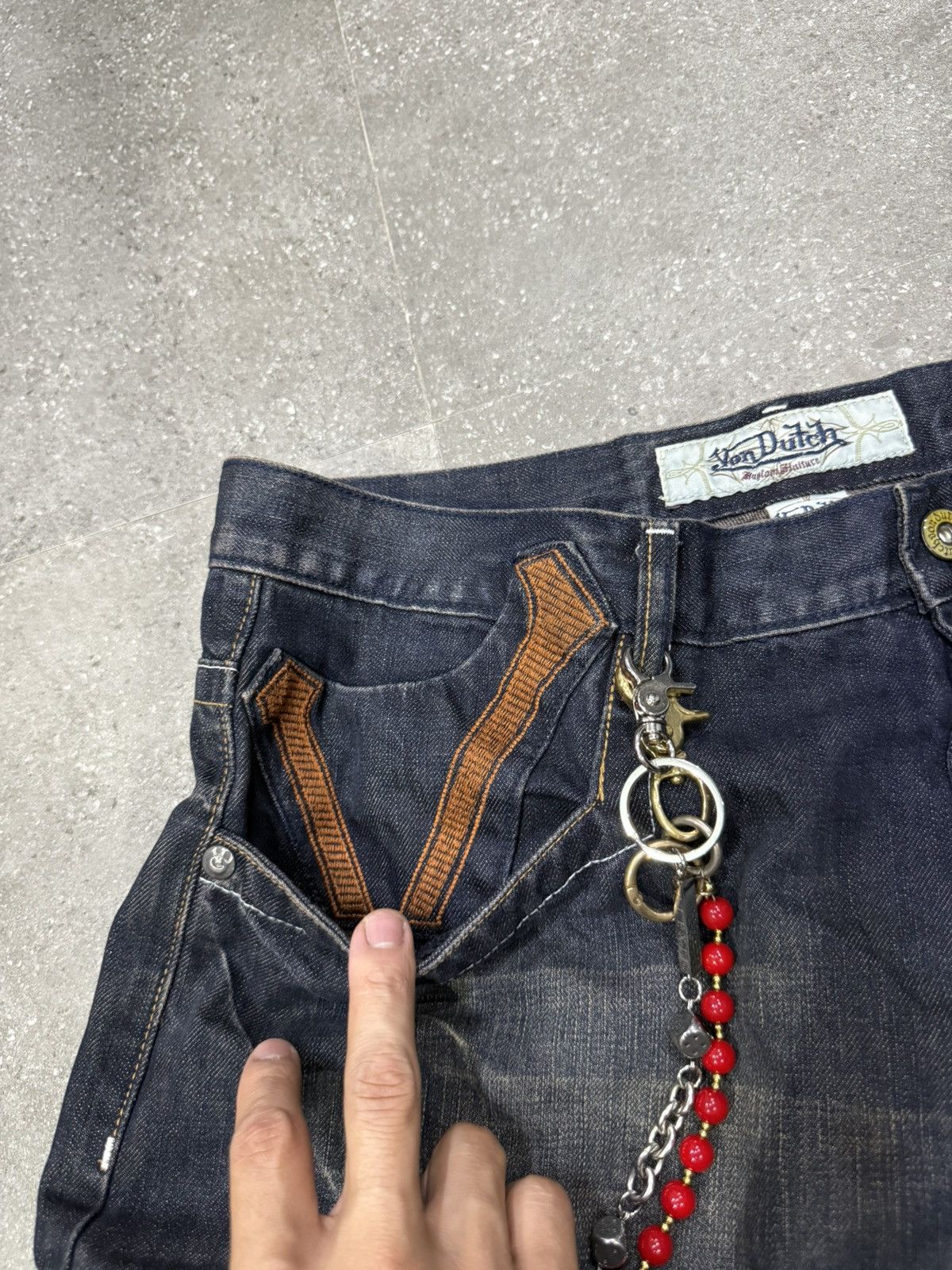 Von Dutch vintage von dutch hybrid leather moto denim rider if6was9 Size US 38 / EU 54 - 6 Thumbnail