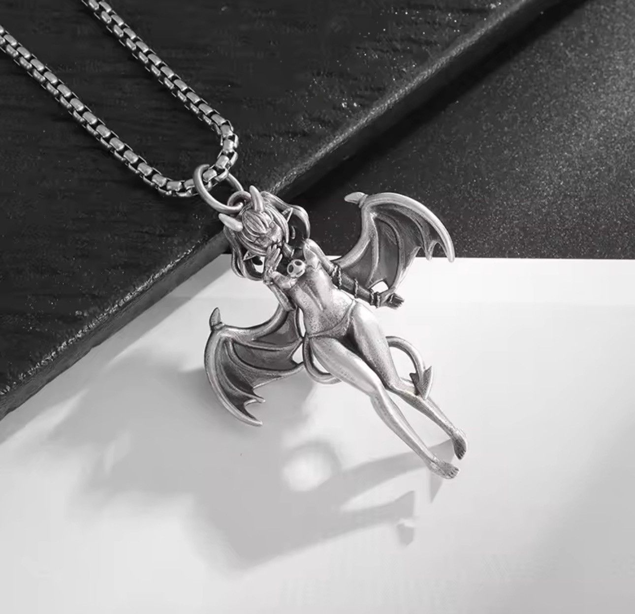 Jewelry Cartoon Anime Punk Necklace Gothic Chain Size ONE SIZE - 5 Thumbnail