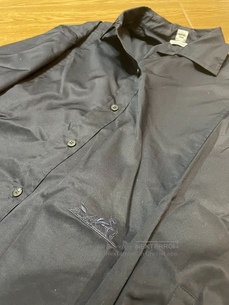 Hermes Hermes Black Shirt Dress Size XS / US 0-2 / IT 36-38 - 4 Thumbnail