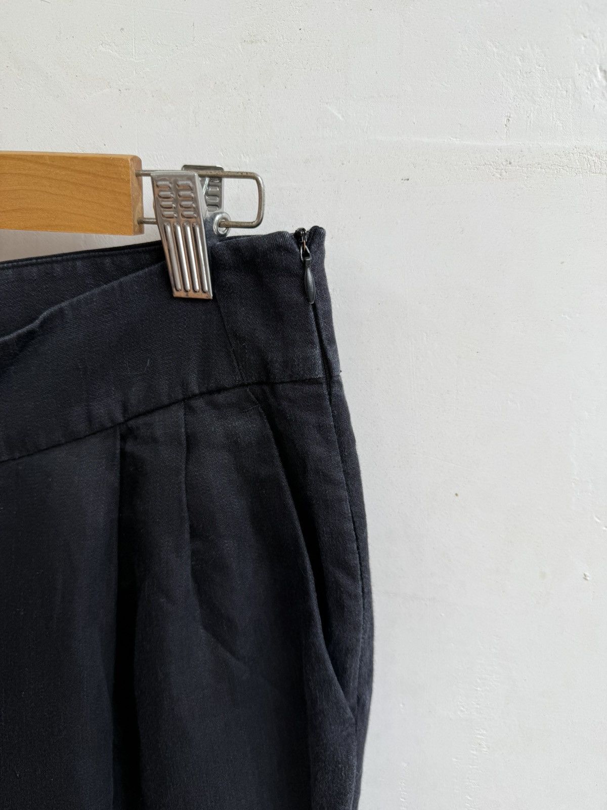 Dries Van Noten Dries Van Noten Women’s Linen Culottes Pants Navy size 38 Size 26" / US 2 / IT 38 - 15 Thumbnail
