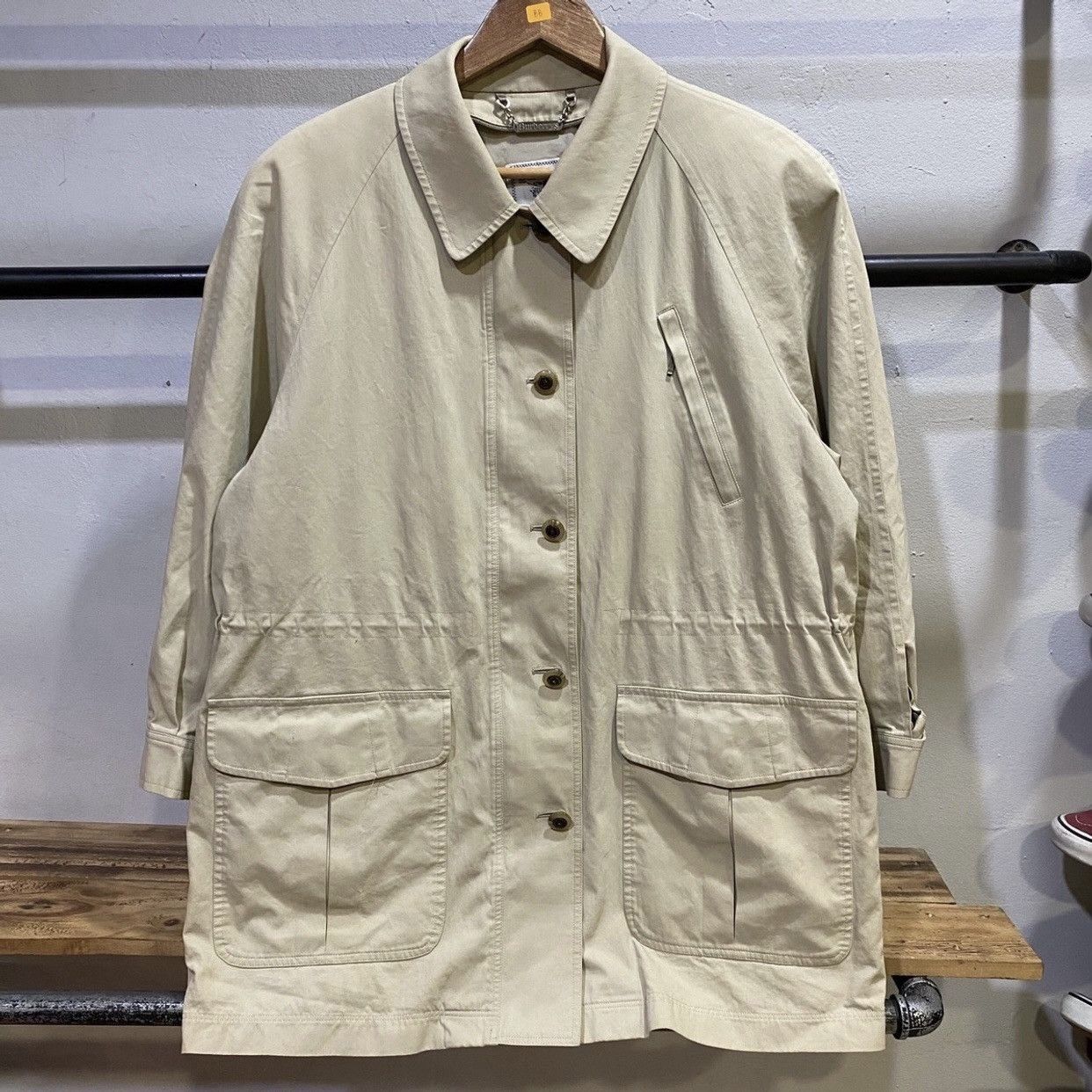 Burberry × Vintage Vintage Burberrys Prorsum Multi Pocket Coat Jackets Size US L / EU 52-54 / 3 - 1 Thumbnail