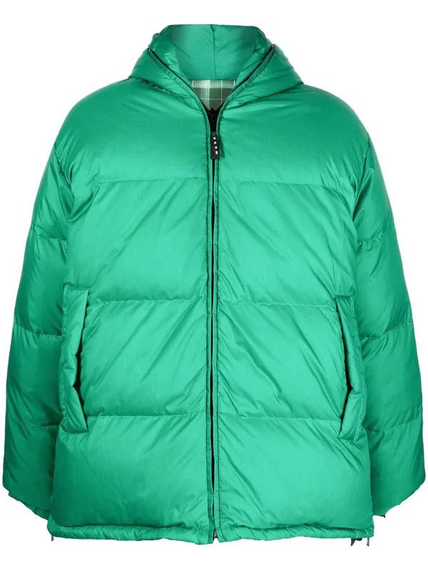 Marni o1y0225 Shell Jacket in Green Size US M / EU 48-50 / 2 - 1 Thumbnail