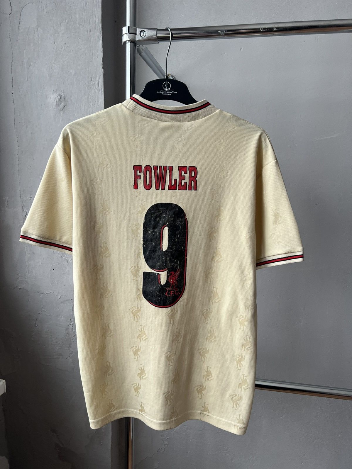 Reebok 1996/97 LIVERPOOL #9 FOWLER AWAY SOCCER JERSEY FOOTBALLSHIRT Size US M / EU 48-50 / 2 - 2 Thumbnail