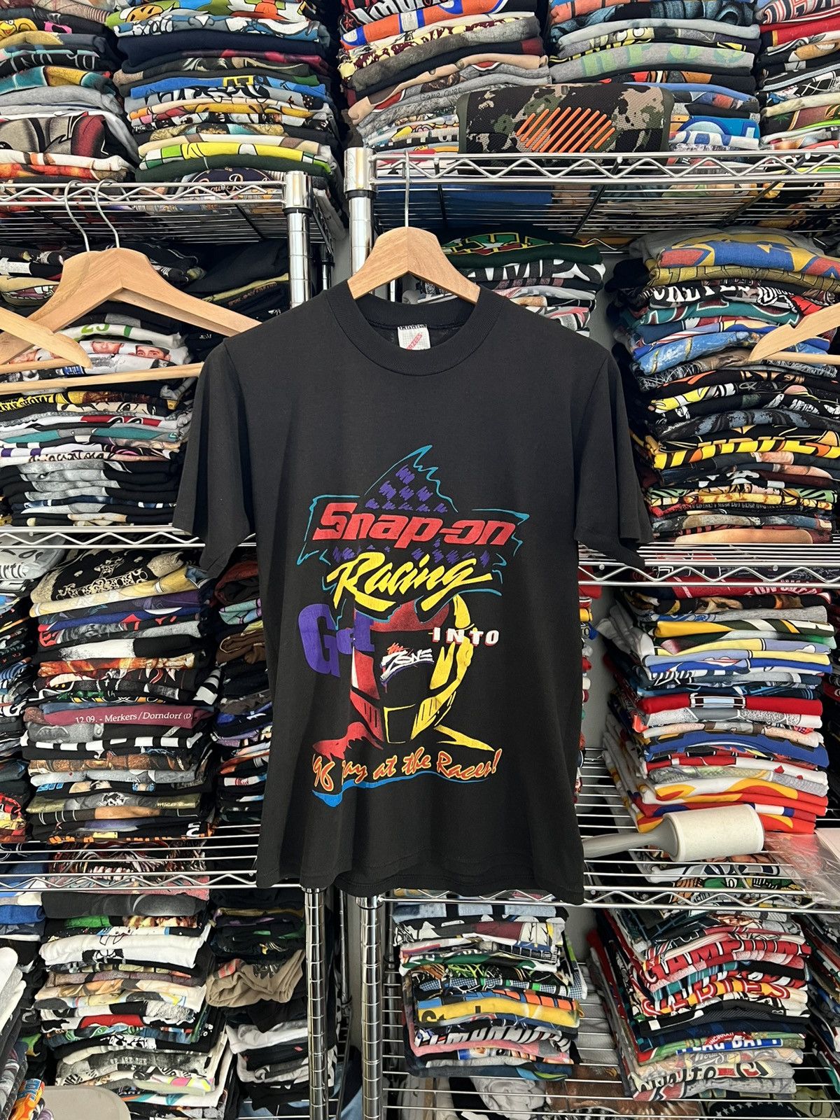 NASCAR 1996 Snap-On Racing Get Into The Zone Single Stitch Tee Size US M / EU 48-50 / 2 - 1 Thumbnail