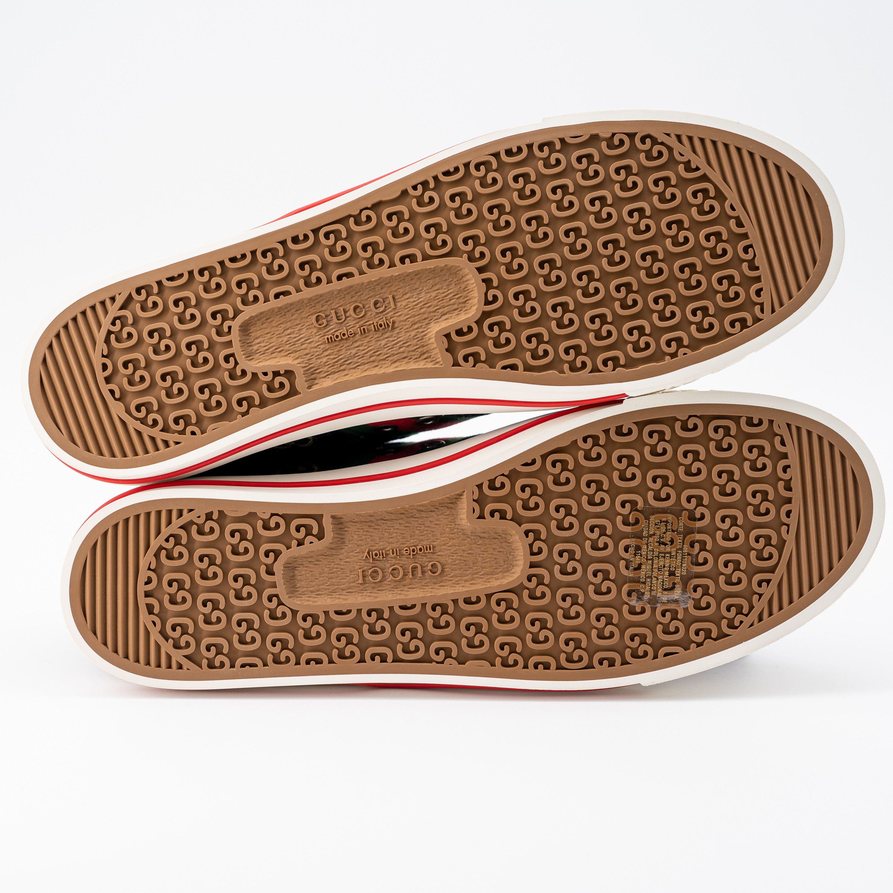 Gucci size 14G - Gucci Tennis Black Denim Sneakers GG print Size US 14 / EU 47 - 4 Thumbnail