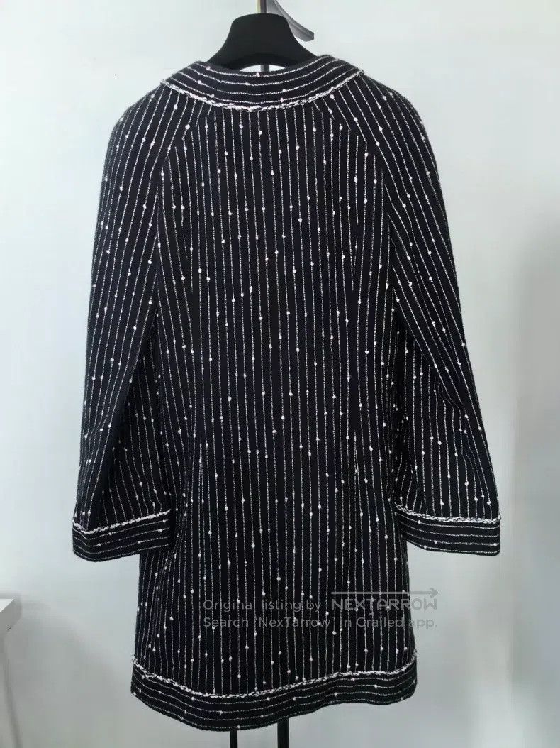 Chanel Chanel Black, pink, soft and white coat Size XXS / US 00 / IT 34 - 2 Thumbnail
