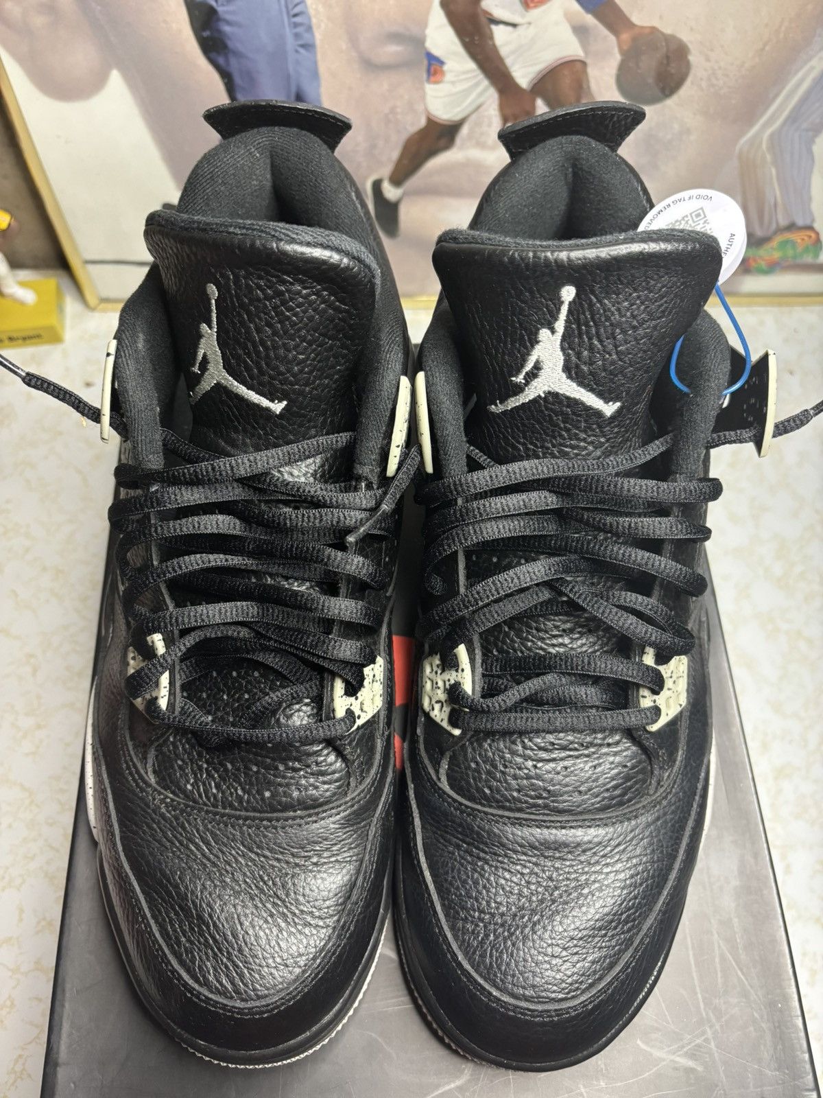 Jordan Brand Air Jordan 4 Retro oreo Size US 12 / EU 45 - 2 Thumbnail