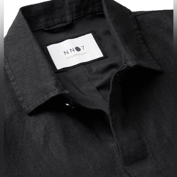 NN07 NN07 Linen Oscar Blazer in Black Size US XL / EU 56 / 4 - 3 Thumbnail