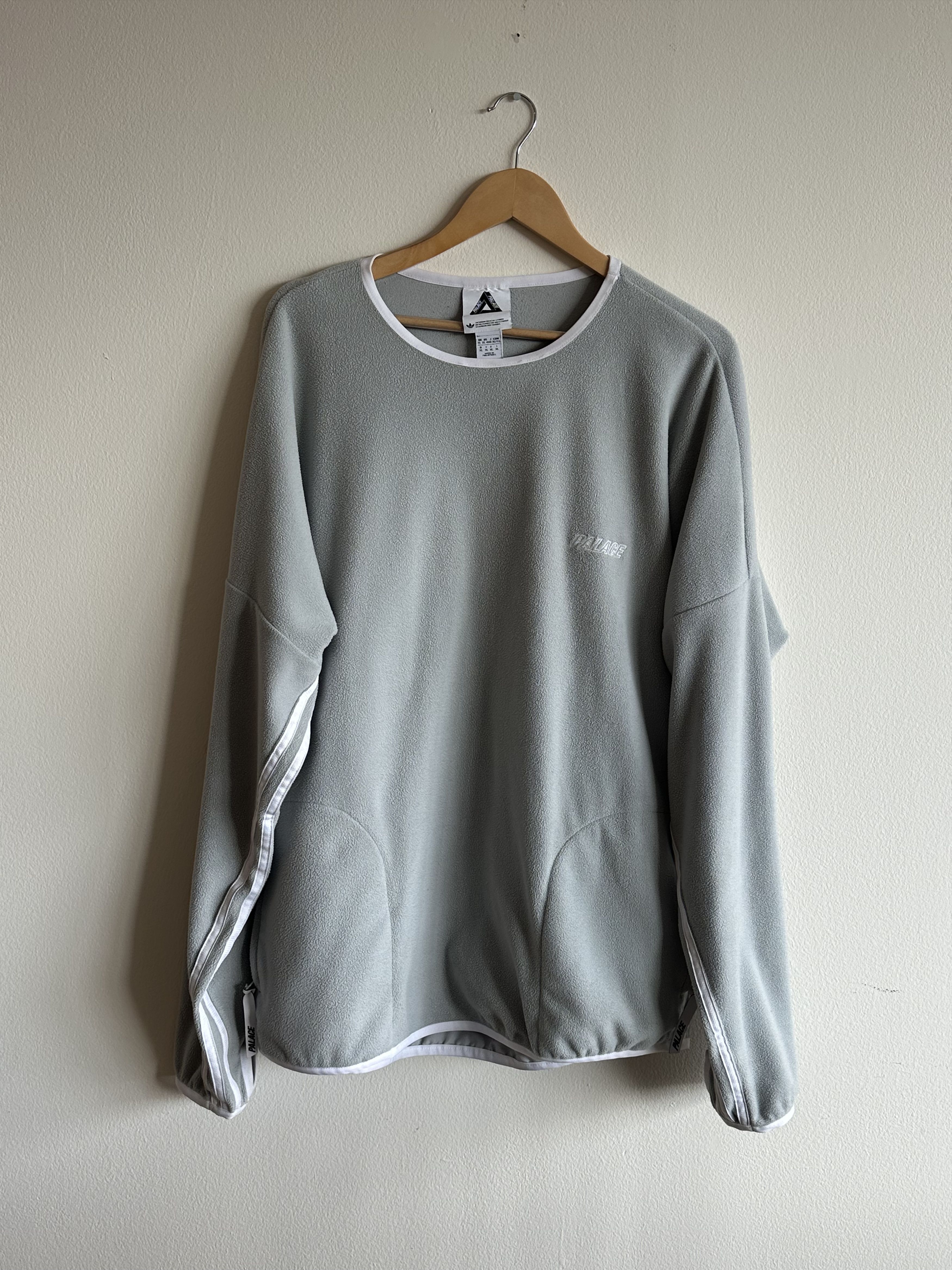 Adidas × Palace Palace Adidas Fleece Track Top Size US XL / EU 56 / 4 - 1 Thumbnail