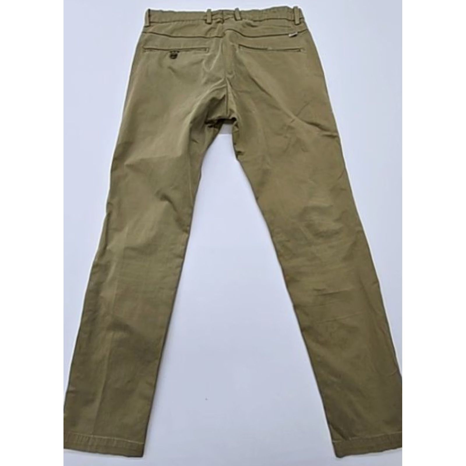 Vintage Levi Strauss Men Khaki Straight Jeans 31x32 Regular Button 5-Pocket Size US 31 - 2 Thumbnail