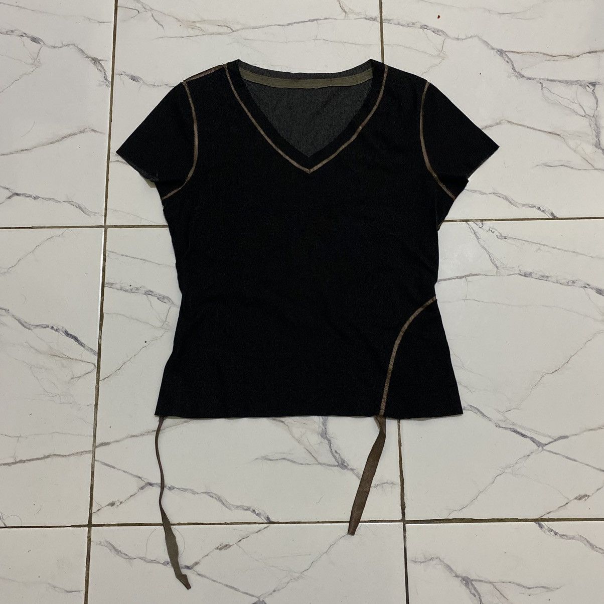 Japanese Brand 2000s Mon Our Destruction Croptee Size S / US 4 / IT 40 - 5 Thumbnail