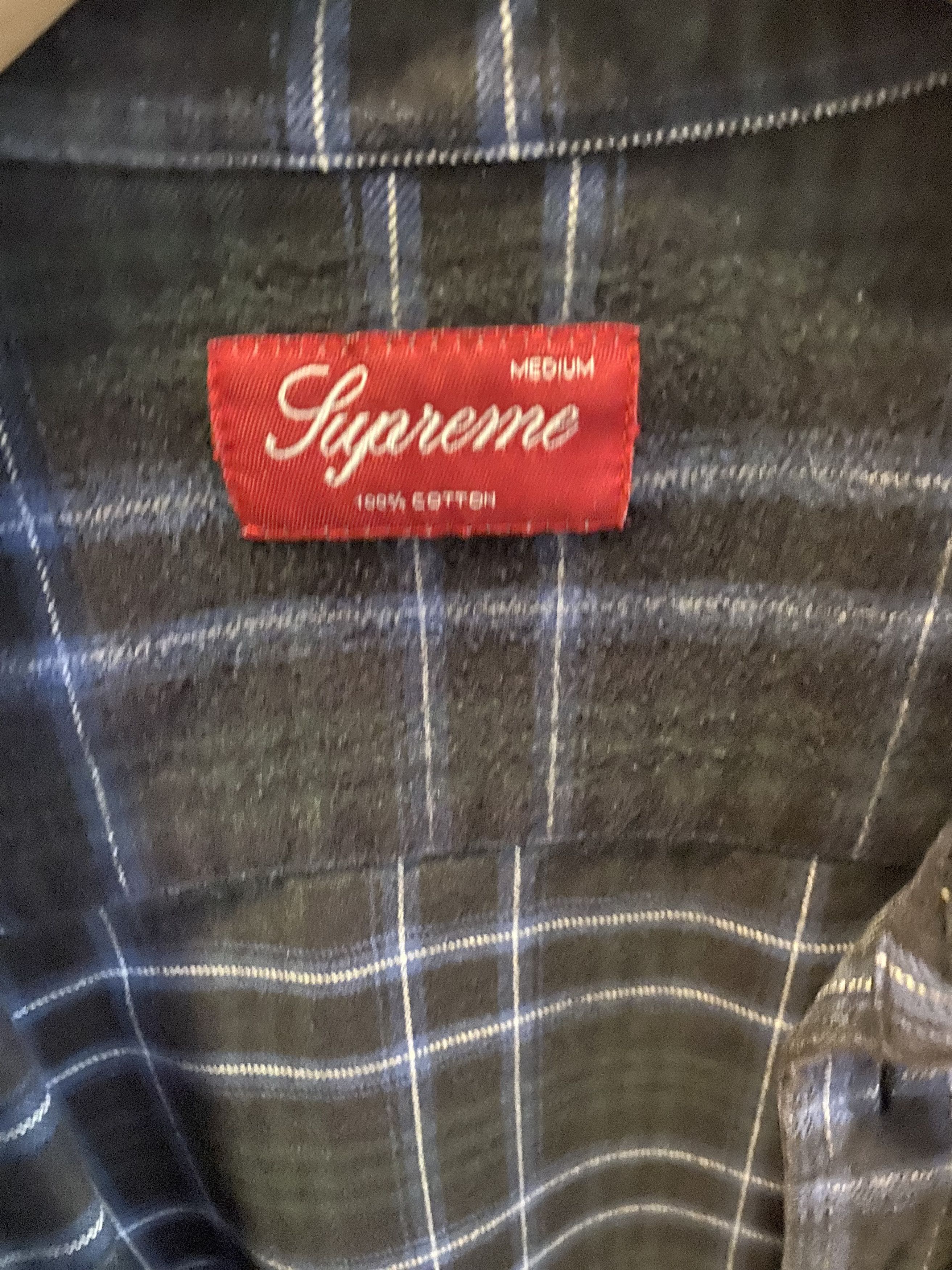 Supreme SUPREME Flannel Rare Sz Medium Size US M / EU 48-50 / 2 - 2 Thumbnail