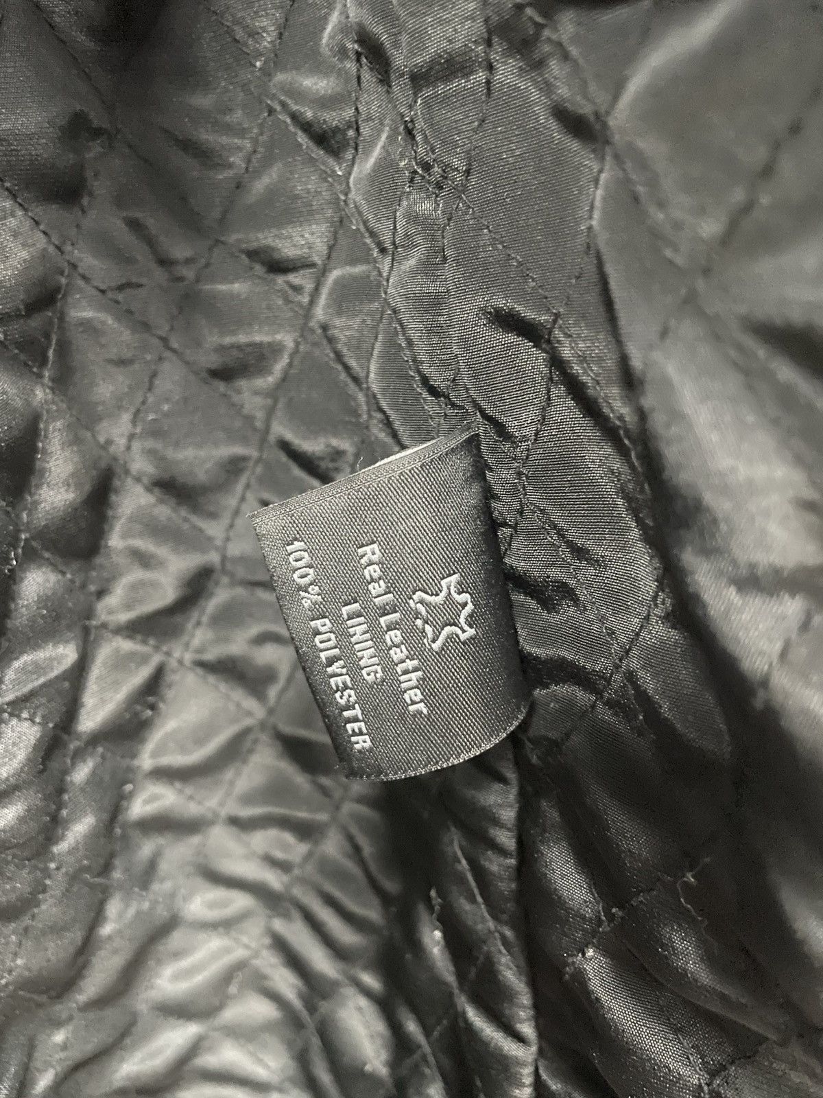 Leather × NFL Vintage Black Leather Coat I REDSKINS Japanese Brand Size US M / EU 48-50 / 2 - 11 Thumbnail