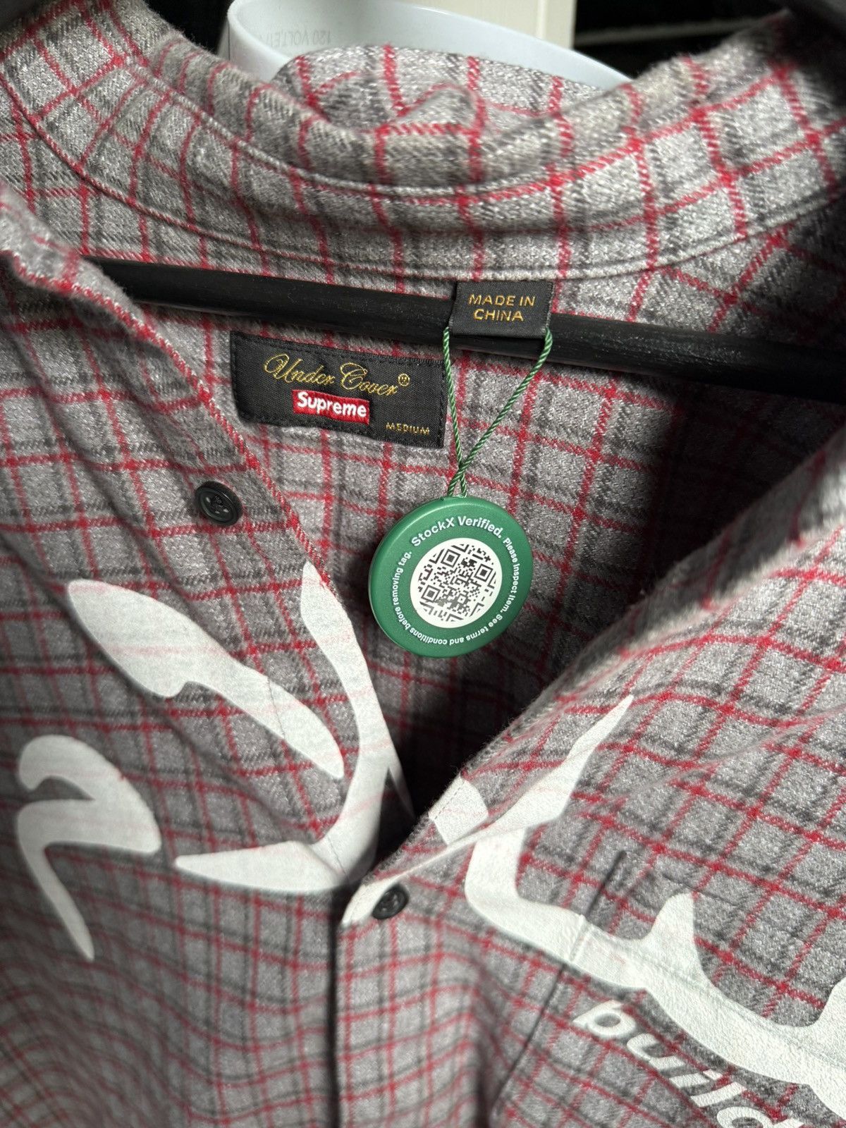 Supreme × Undercover Supreme x Undercover peace builder flannel Size US M / EU 48-50 / 2 - 3 Thumbnail