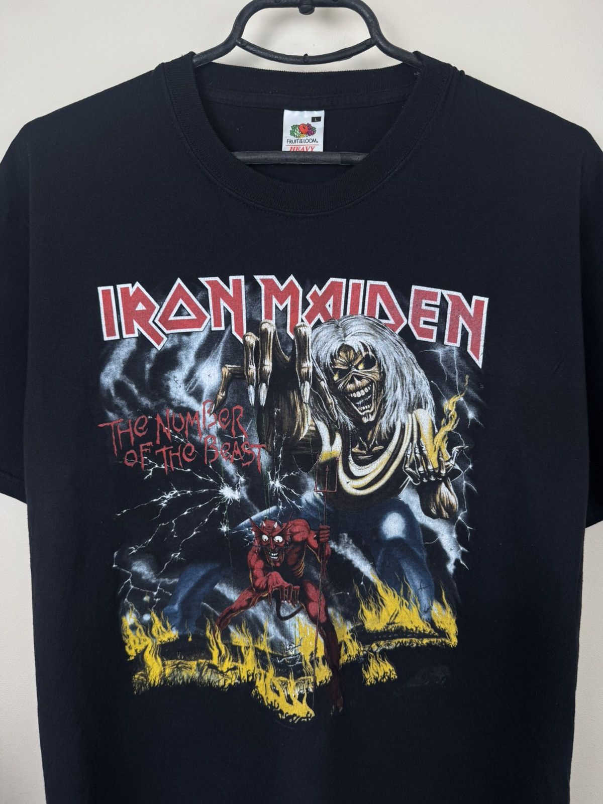 Iron Maiden Vintage Iron Maiden T shirt 2010 The Number of the beast L Size US L / EU 52-54 / 3 - 10 Thumbnail