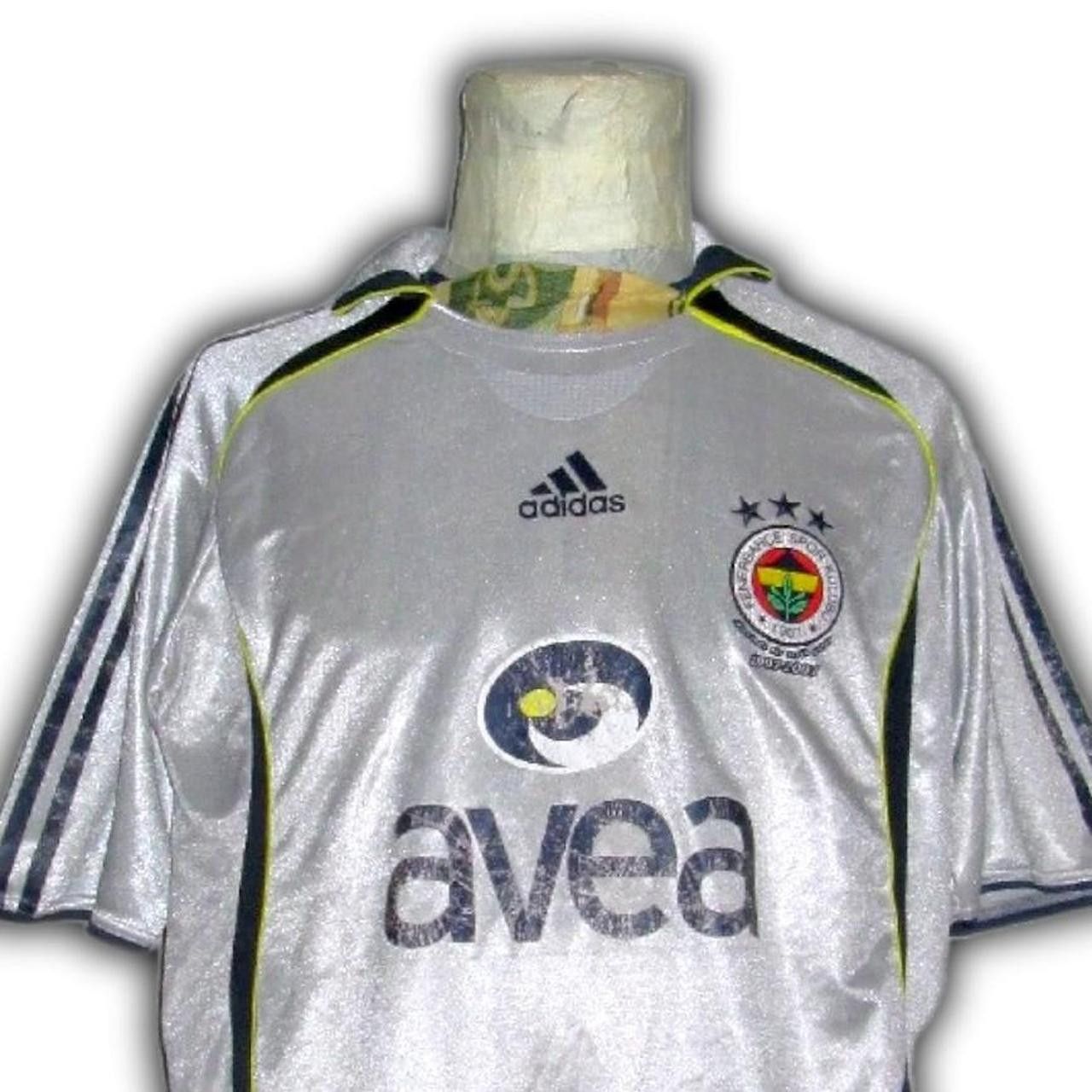 Adidas Fenerbahce SK Turkey 2007 2008 Third shirt jersey Size US XL / EU 56 / 4 - 2 Thumbnail