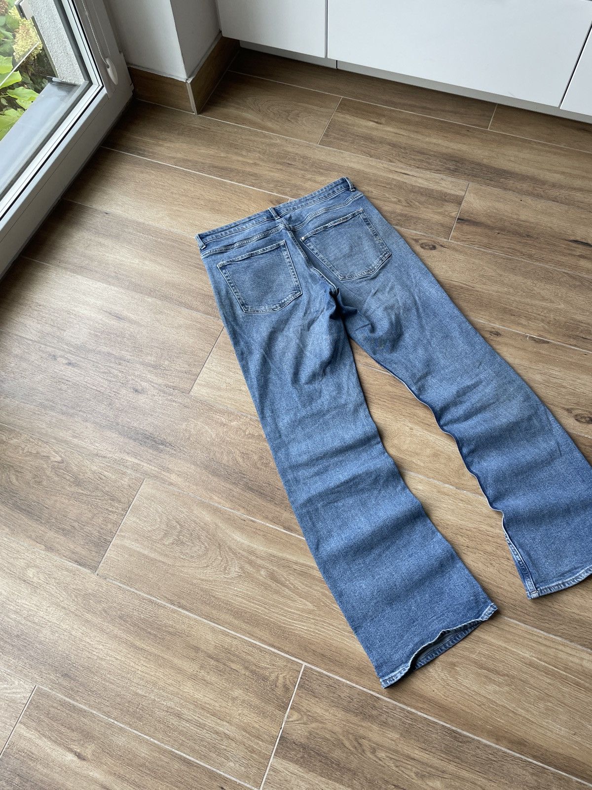 Vintage Vintage Flared Jeans Dirty Avant Garde Slim Japanese wide Size US 32 / EU 48 - 7 Thumbnail