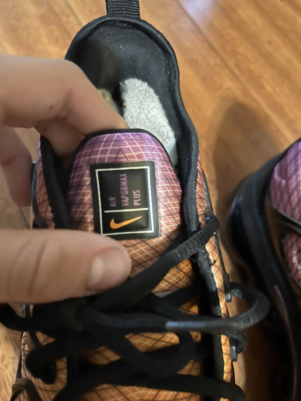 Nike Nike Air VaporMax Plus Sunset Grid Size US 11 / EU 44 - 9 Thumbnail