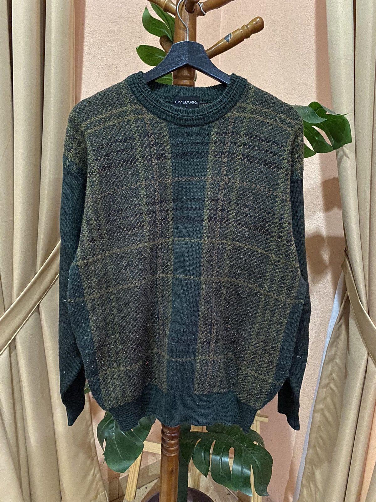 Vintage VINTAGE EMBARK KNITWEAR Size US L / EU 52-54 / 3 - 3 Thumbnail